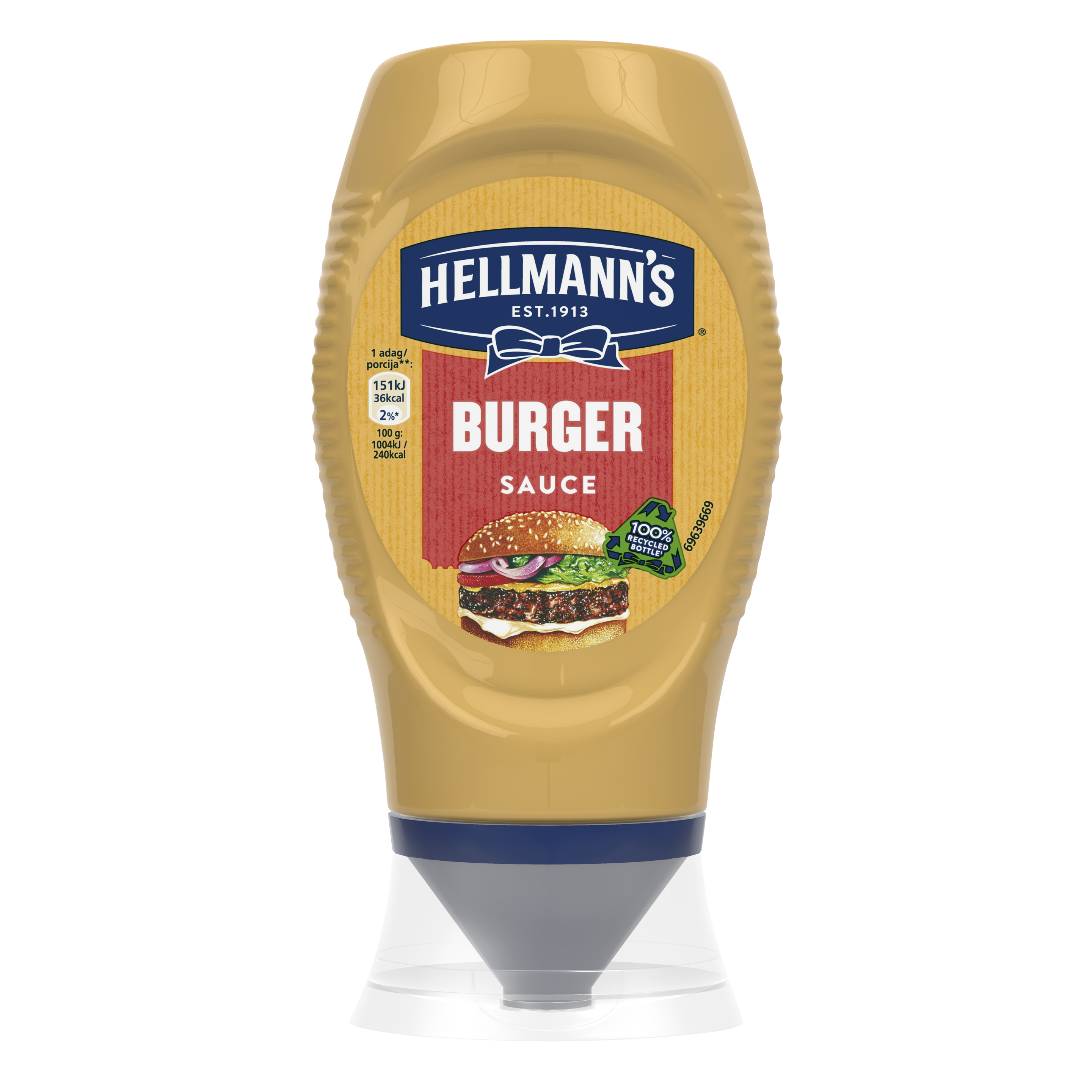 HELLMANN'S Burger szósz 260g packshot