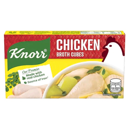 A pack of Knorr Chicken Cube