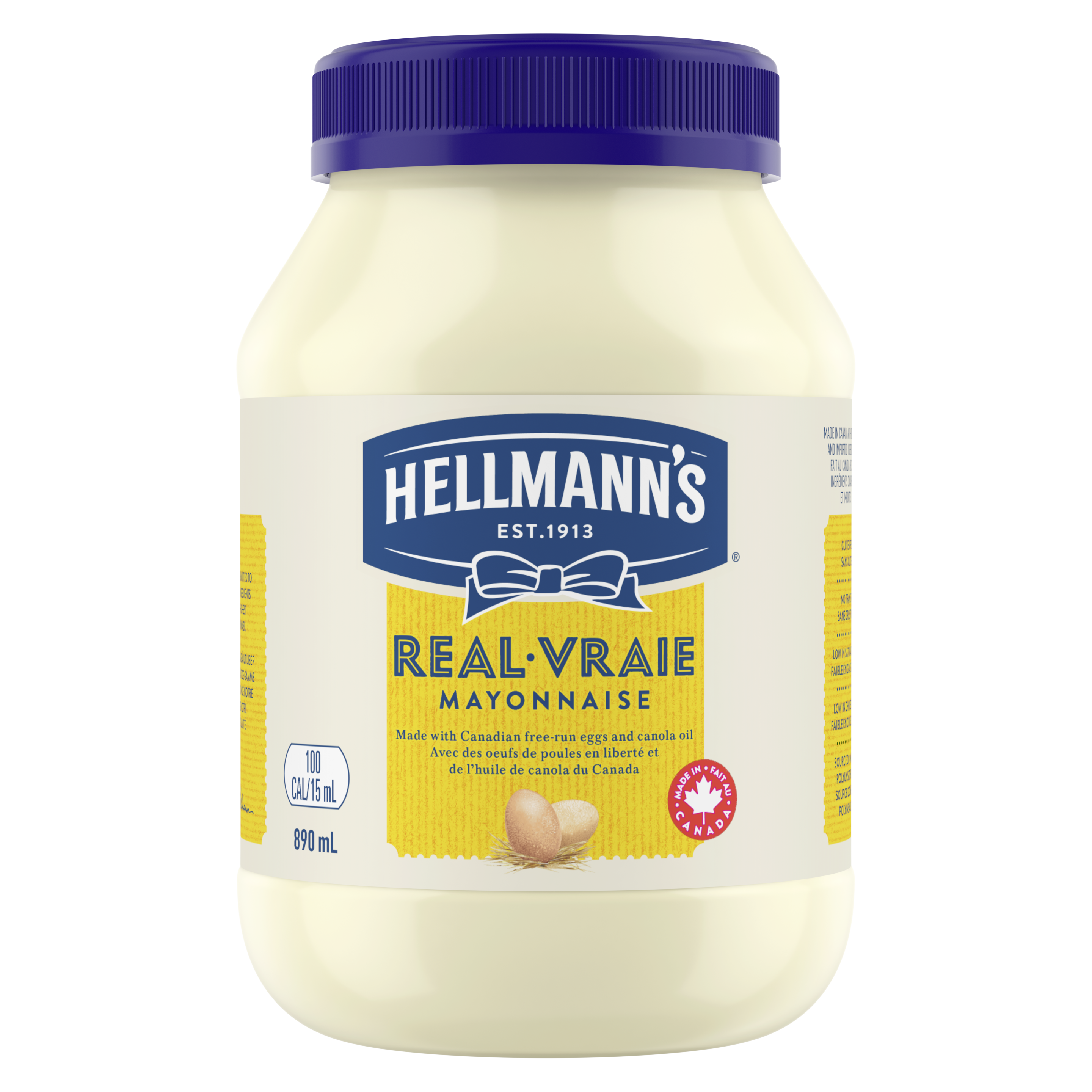 Mayonnaise Vraie Hellmann’s® 890mL