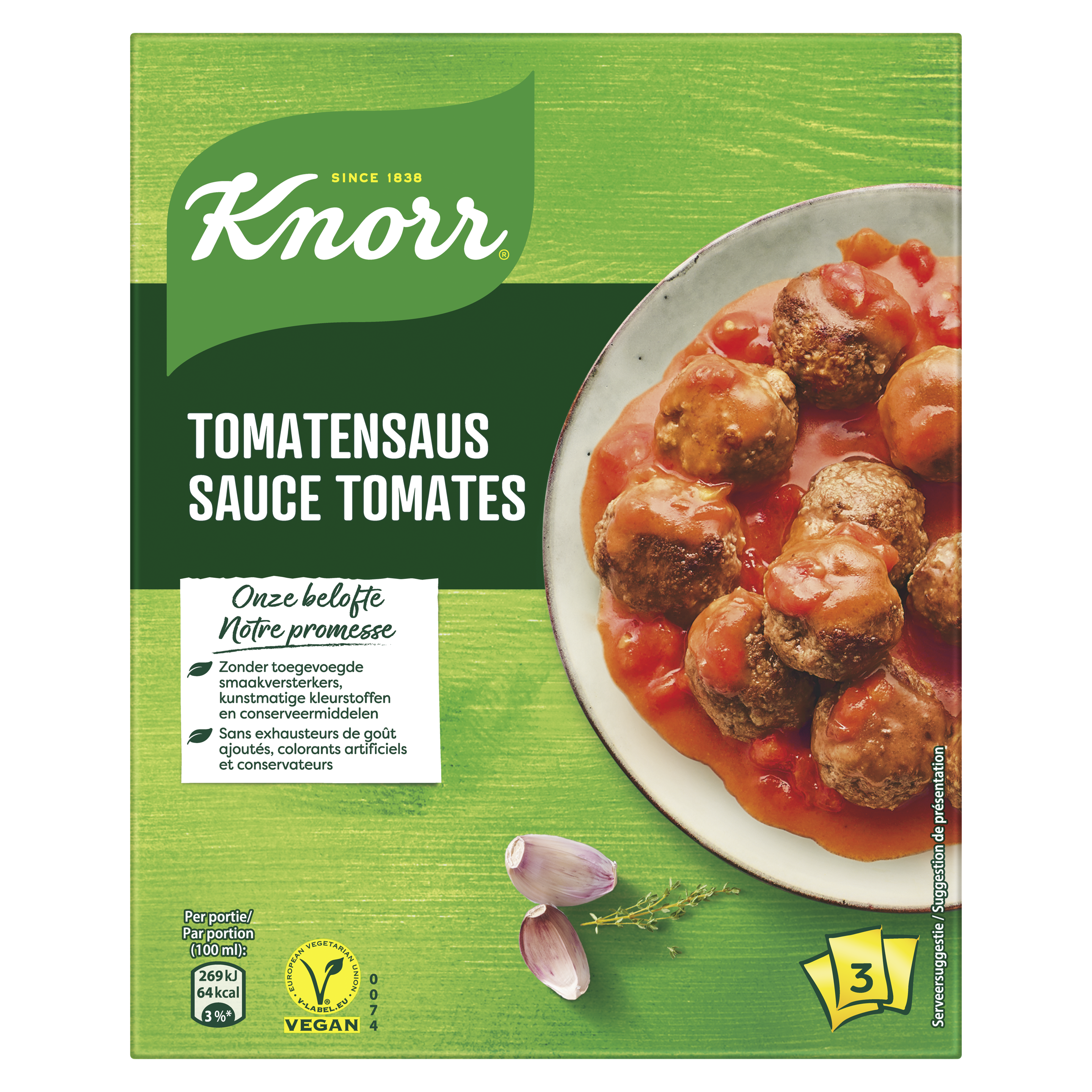 Sauce Tomates 3x38 g