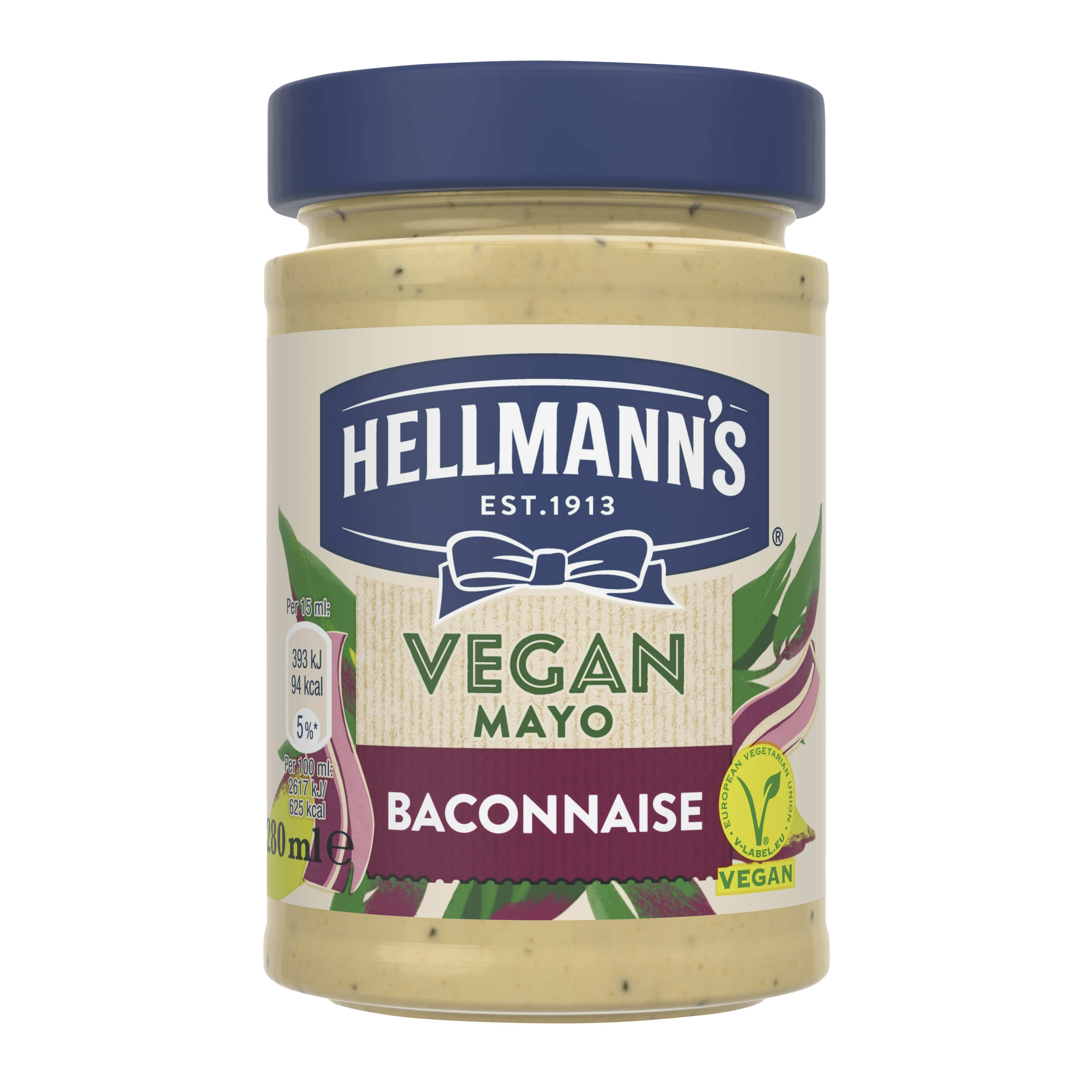Hellmann's Vegan Mayo Bacon (280ml)