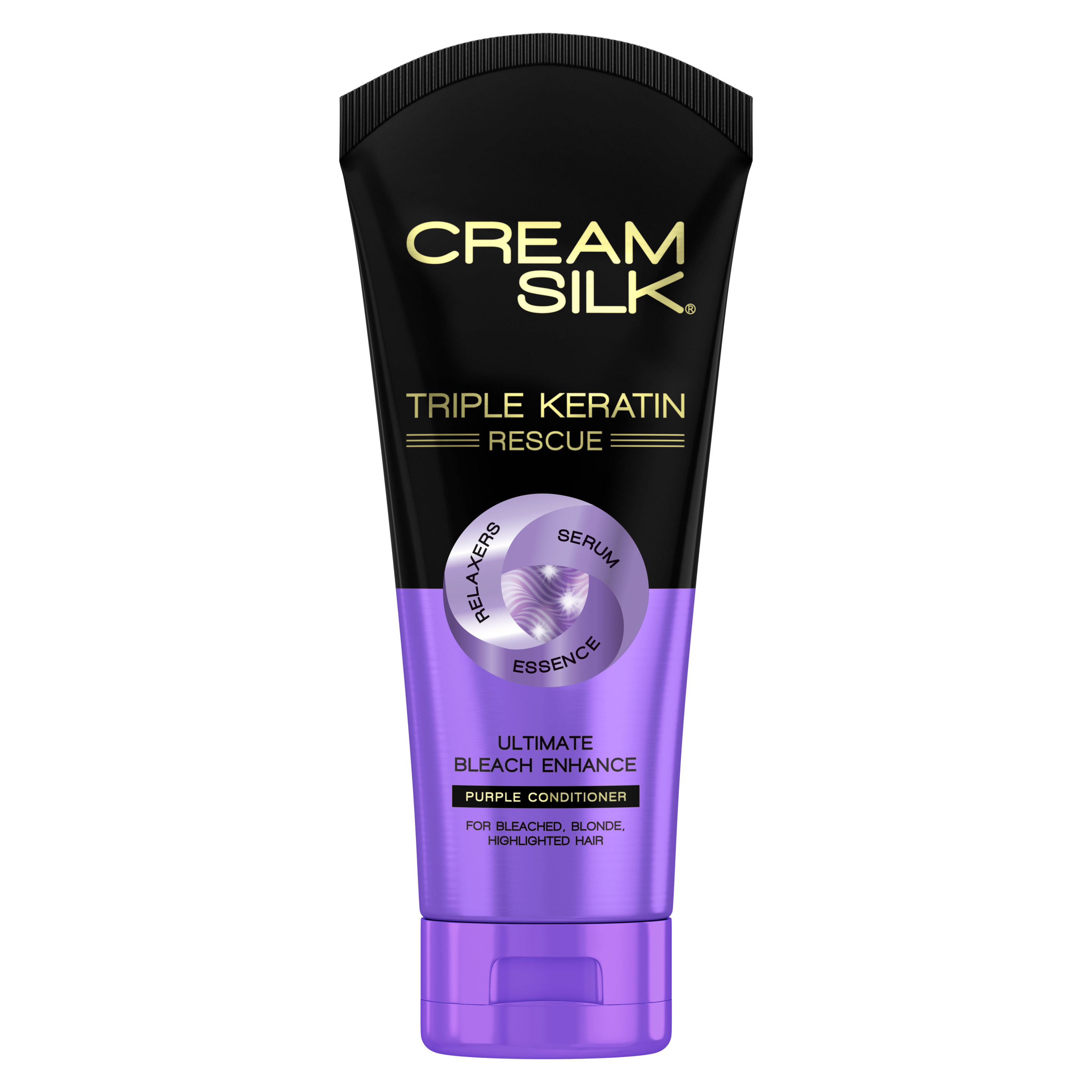 Cream Silk Triple Keratin Serum Conditioner Ultimate Bleach Enhance