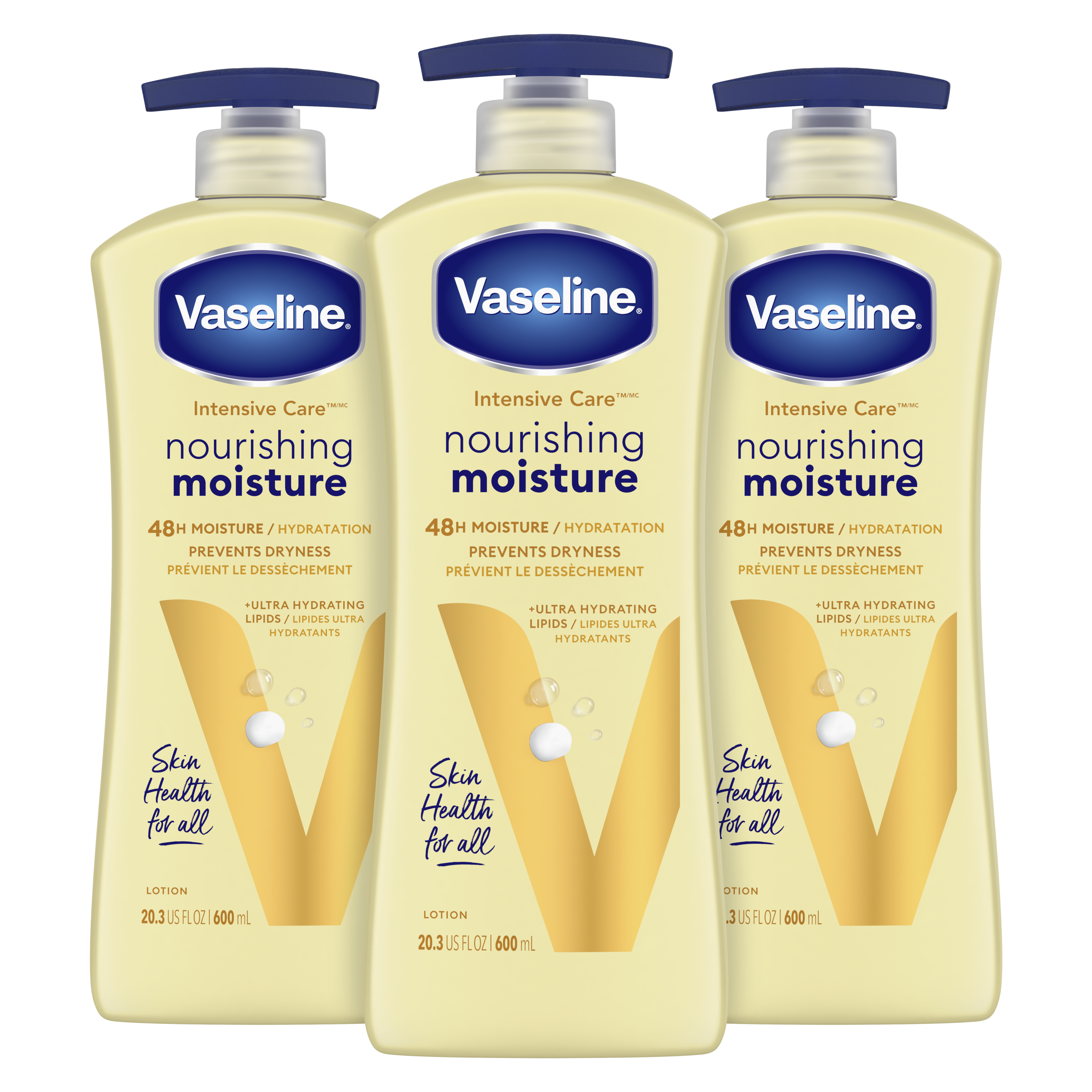 Vaseline® Intensive Care™ Nourishing Moisture Lotion front of pack
