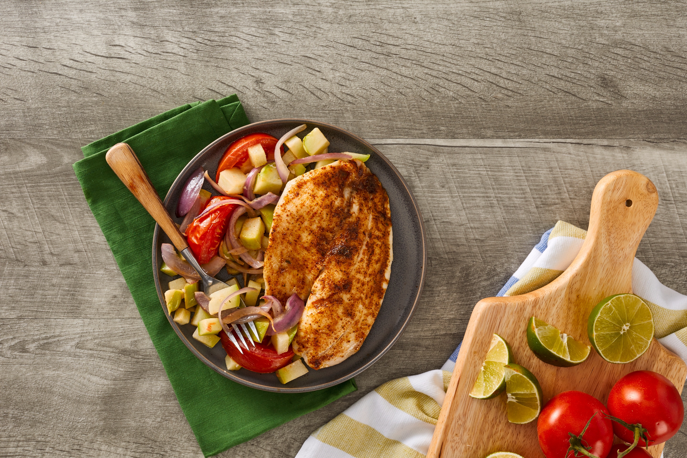 Chili Lime Tilapia
