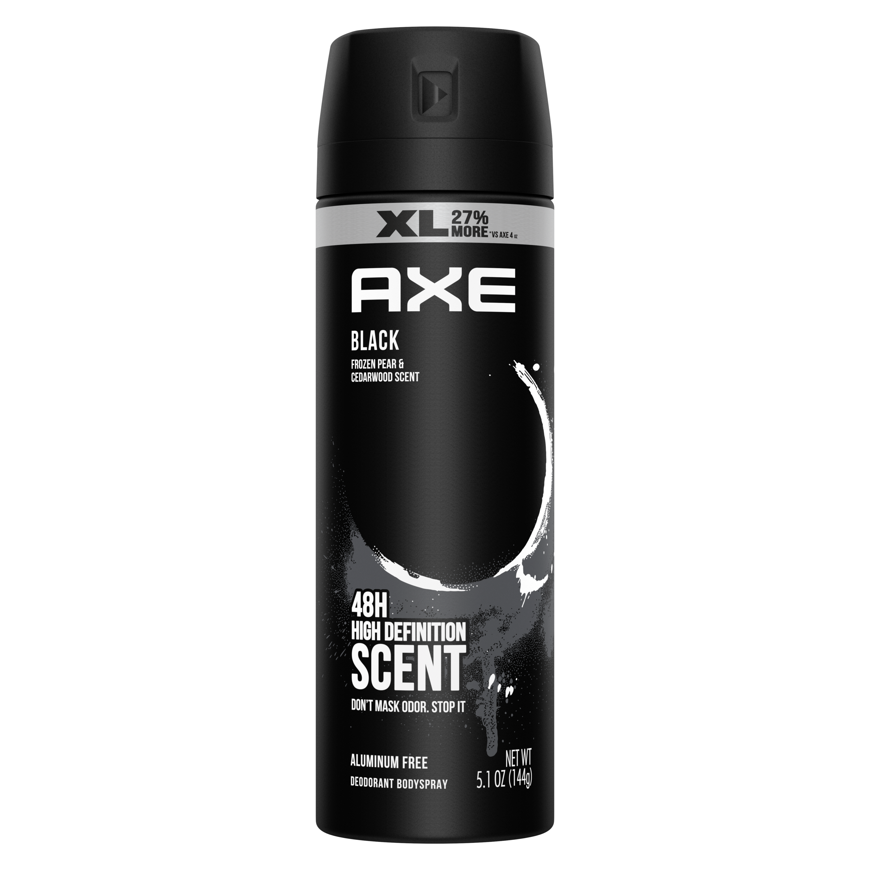Black XL Deodorant Body Spray