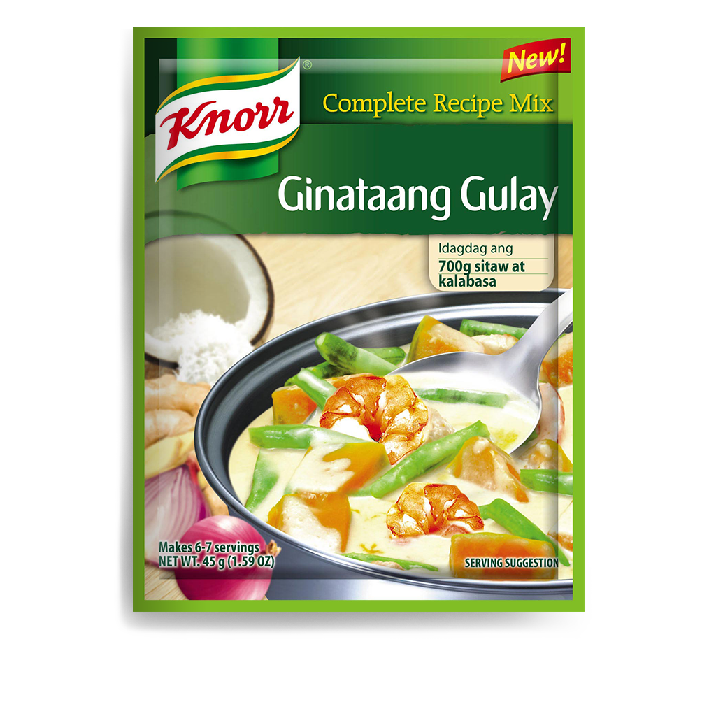 Knorr ginataang gulay Recipe Mix