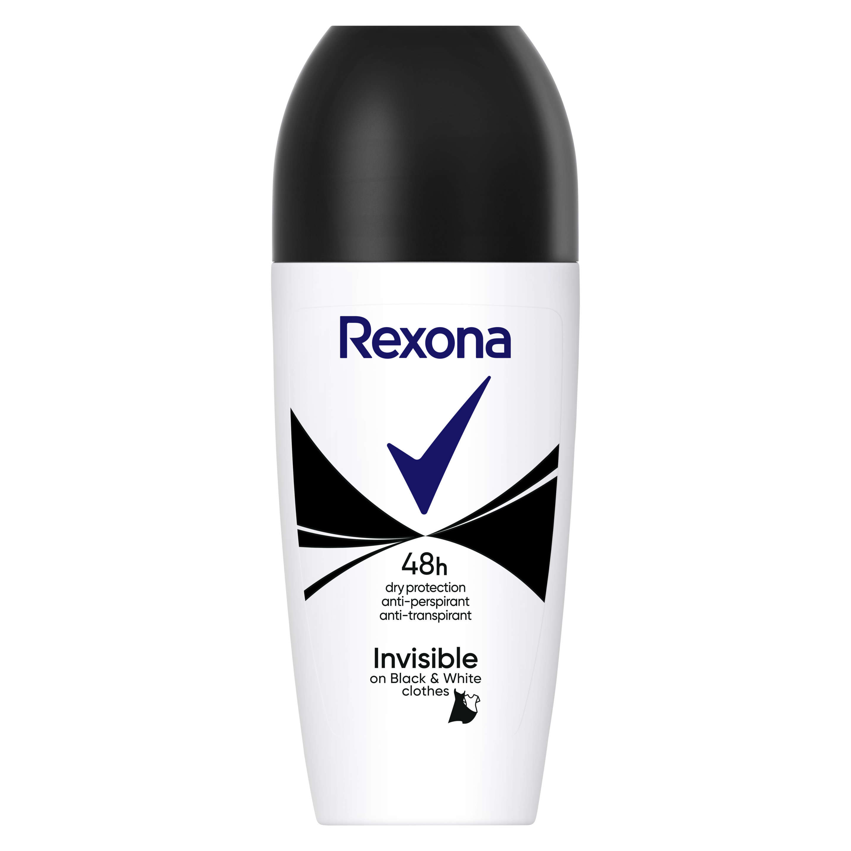 Rexona Invisible on Black+White clothes golyós izzadásgátló 50 ml