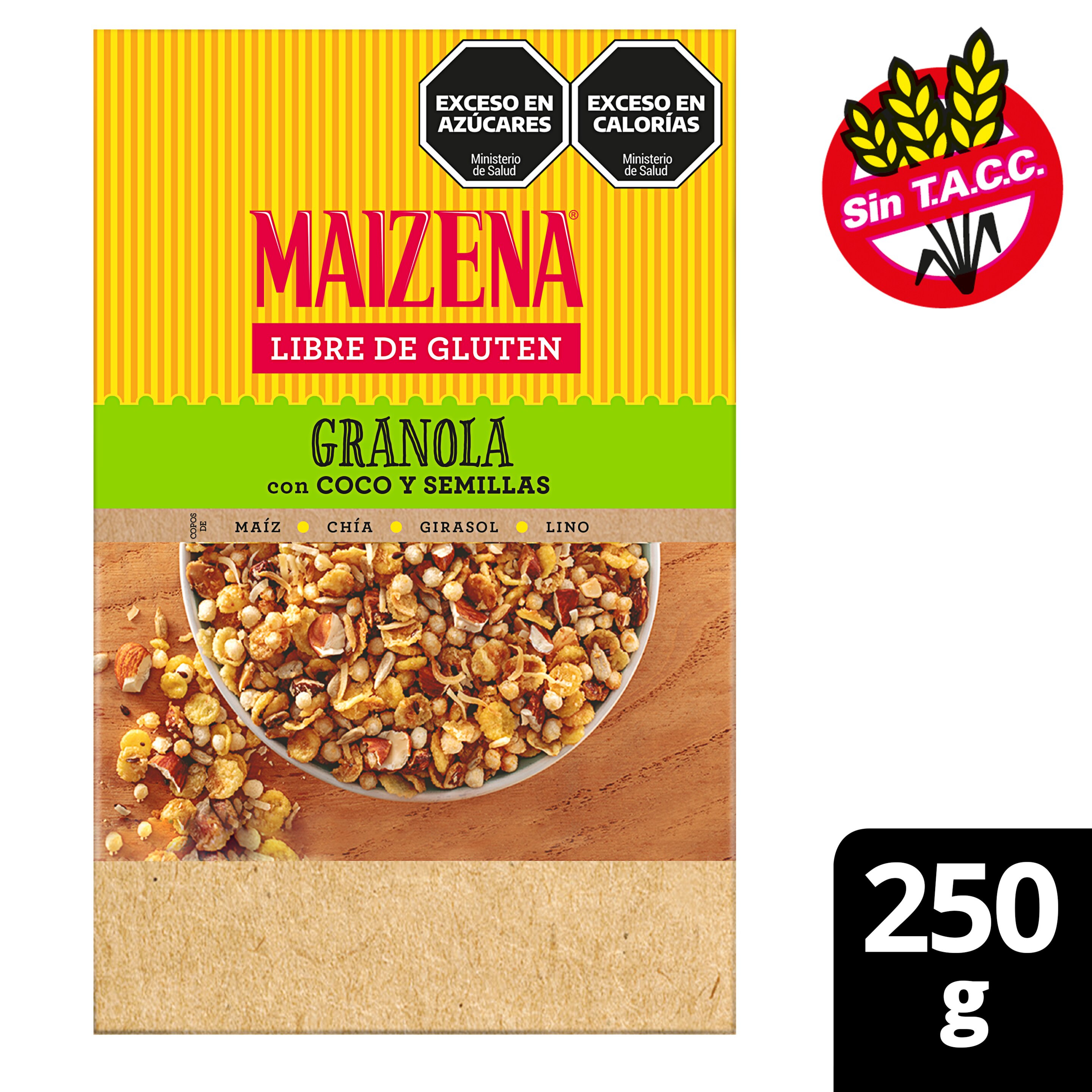 Premezcla de bizcochuelo sabor Chocolate sin TACC - Maizena