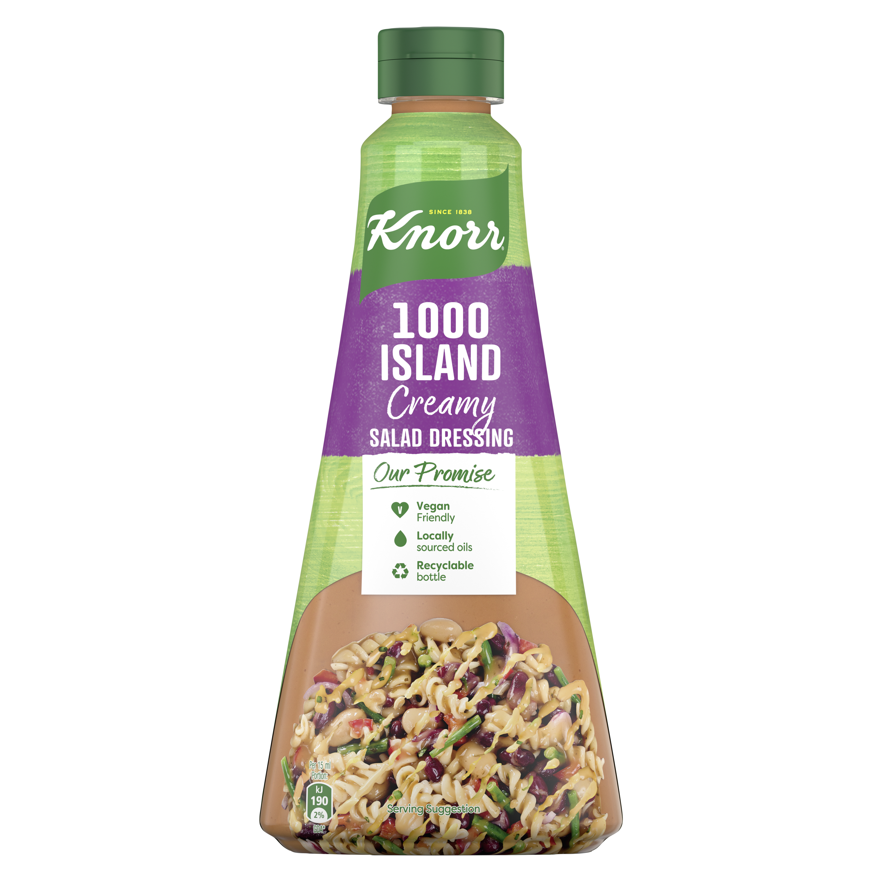 Knorr Creamy 1000 Island Salad Dressing 340ml