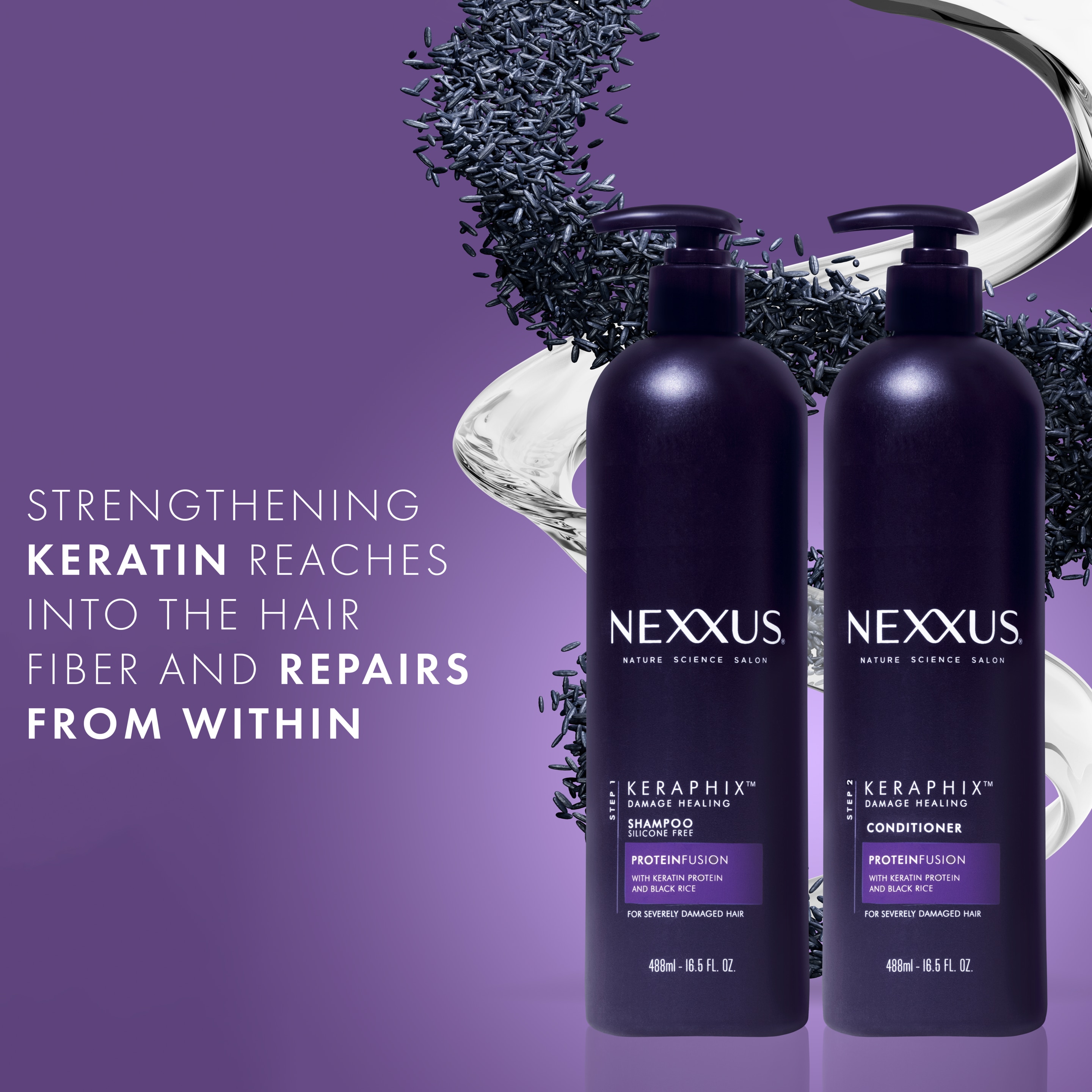 Nexxus Keraphix Keratin Shampoo For Damaged Hair