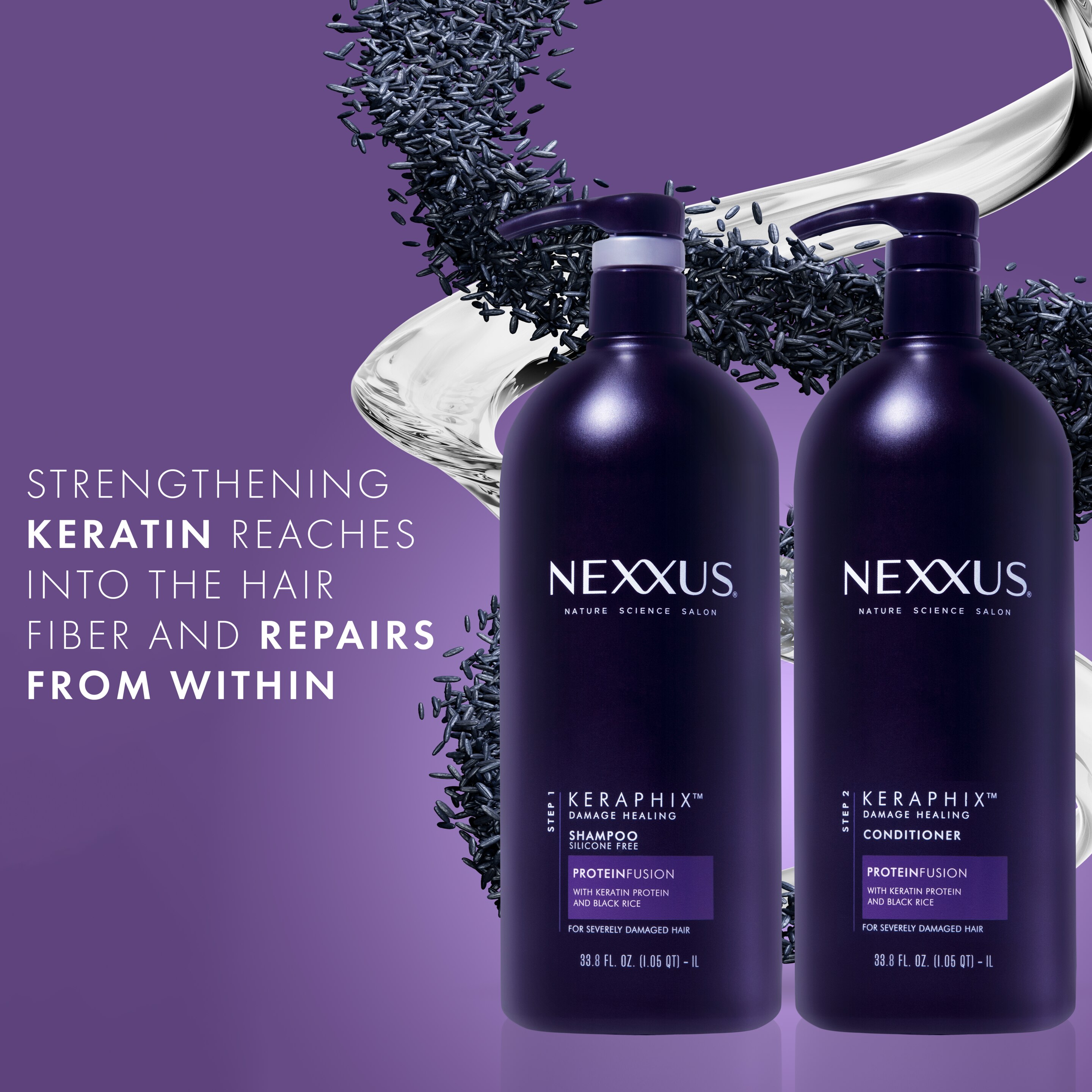 Nexxus Keraphix Keratin Shampoo For Damaged Hair
