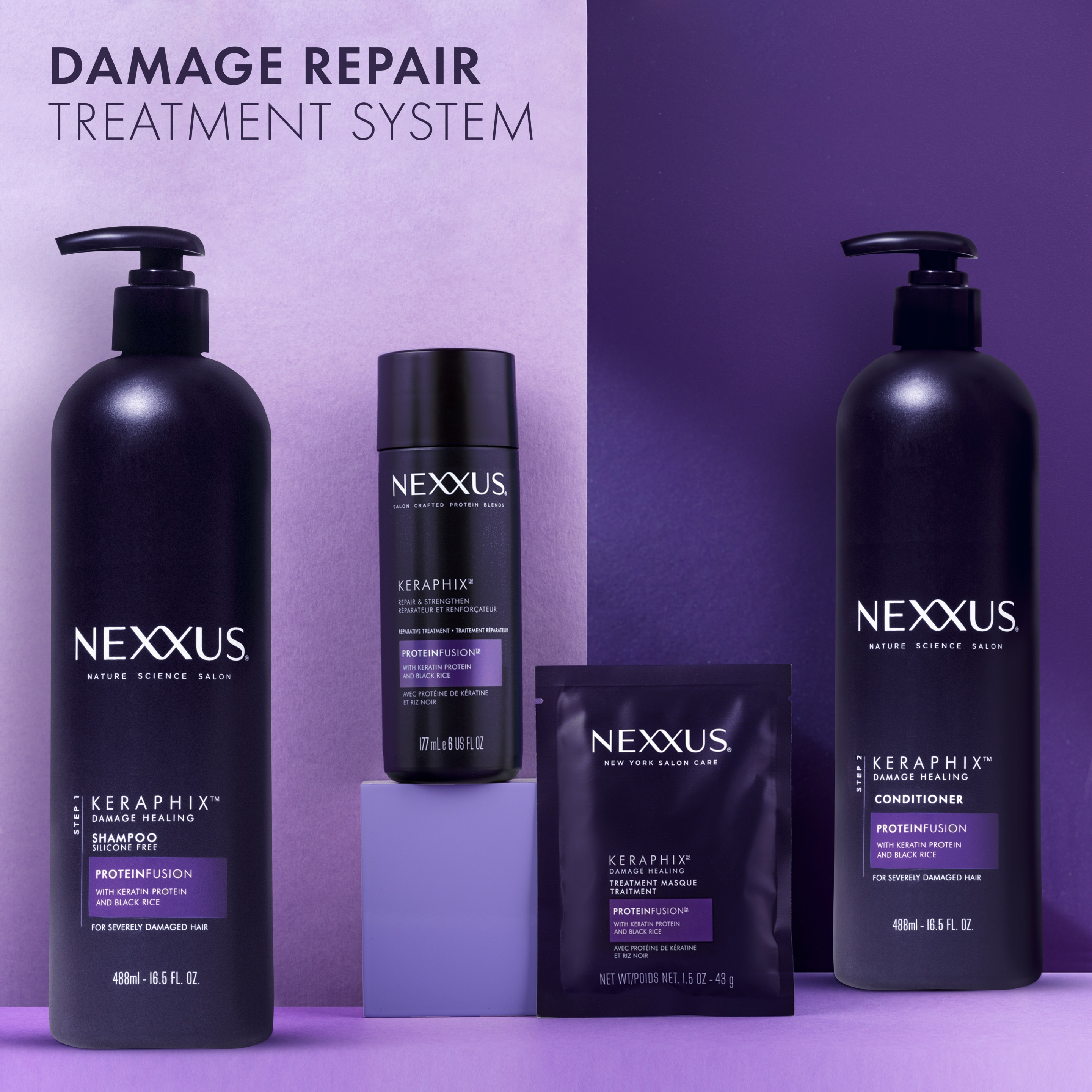 Nexxus Keraphix Keratin Shampoo For Damaged Hair