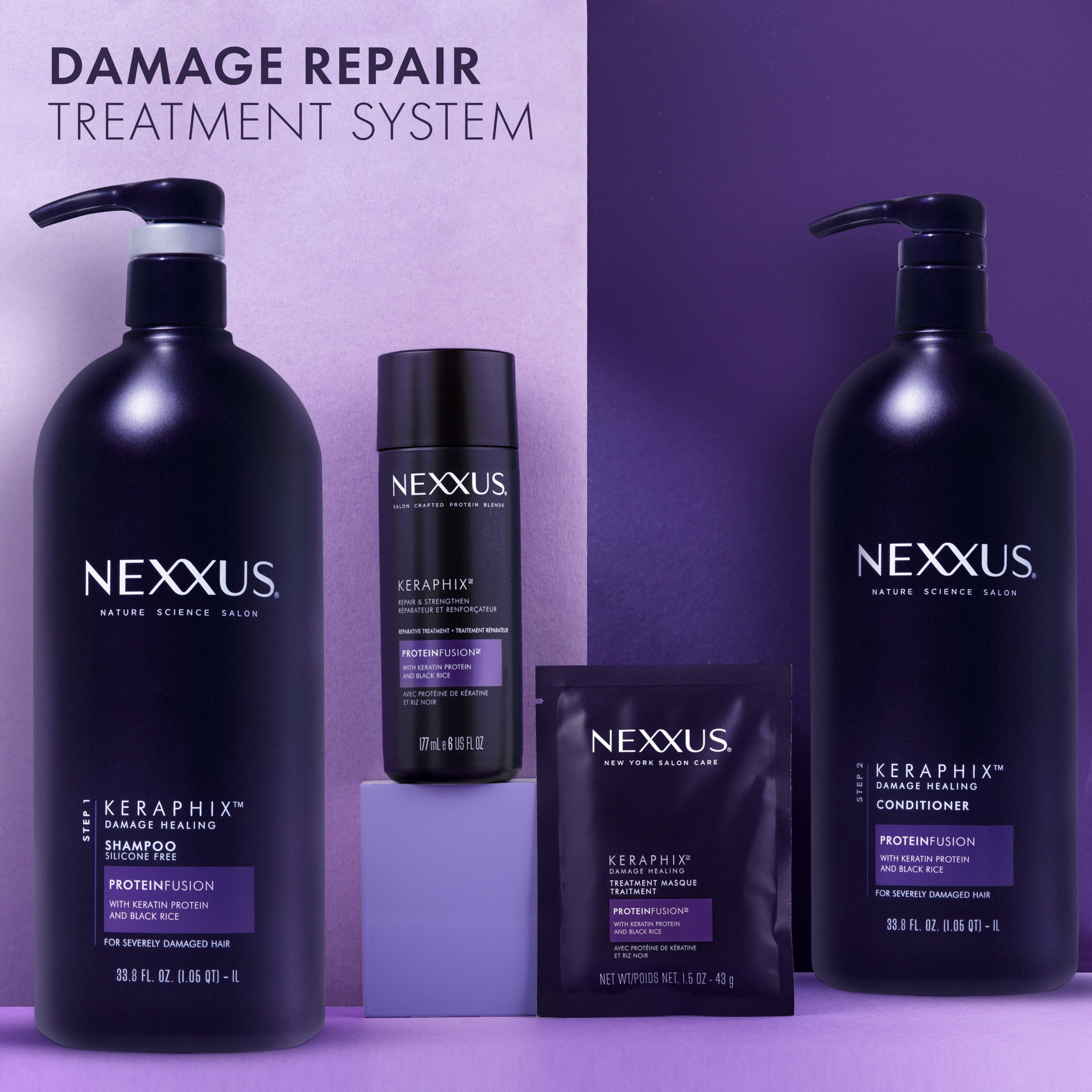 Nexxus Keraphix Keratin Shampoo For Damaged Hair