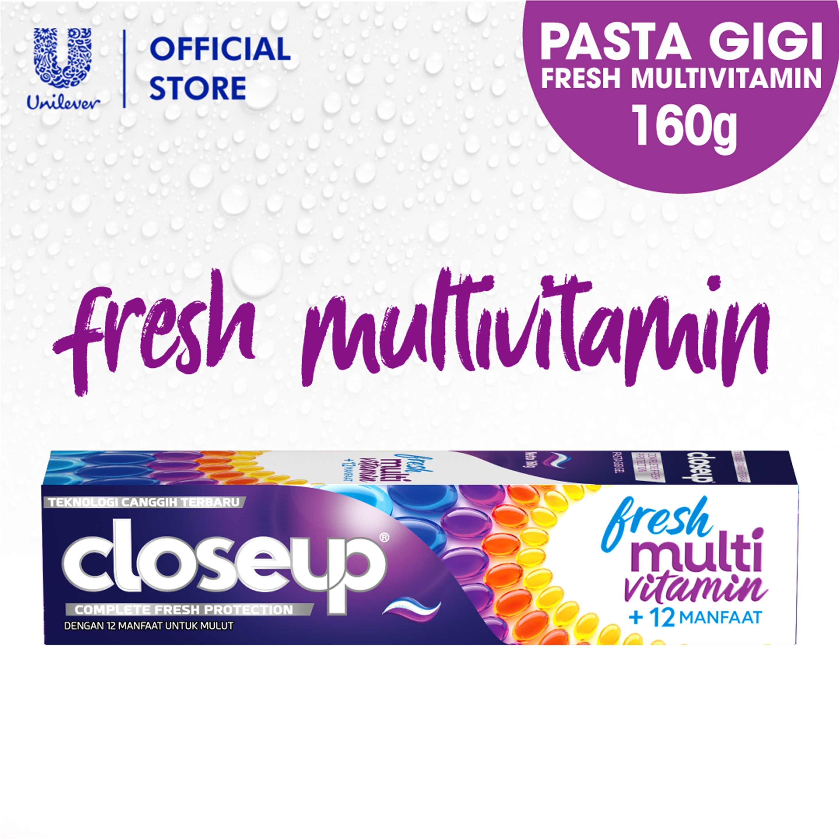 Closeup Pasta Gigi Multivitamin Complete Fresh Protection