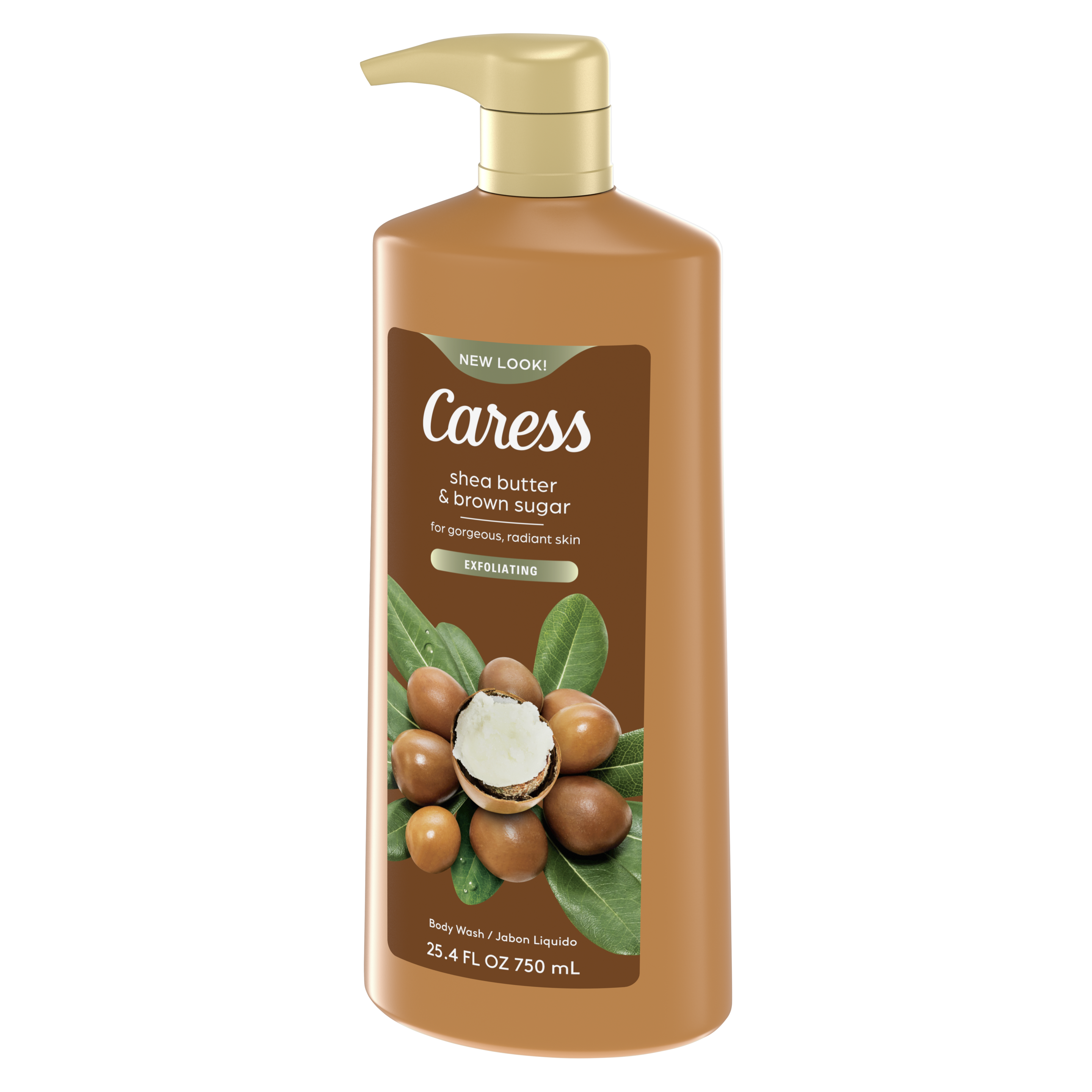 Shea Butter & Brown Sugar Body Wash with Pump