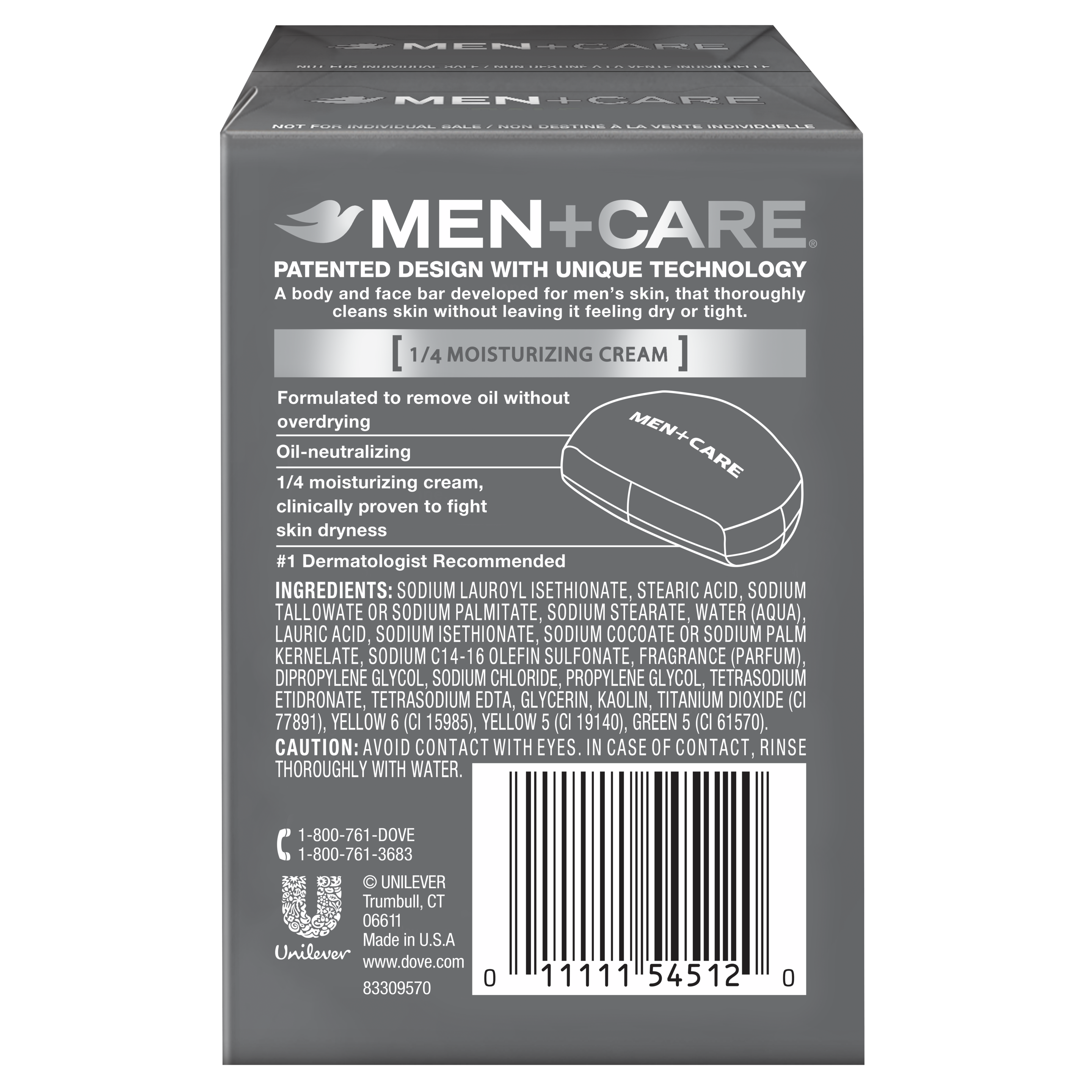 Men+Care Oil Control Body and Face Bar