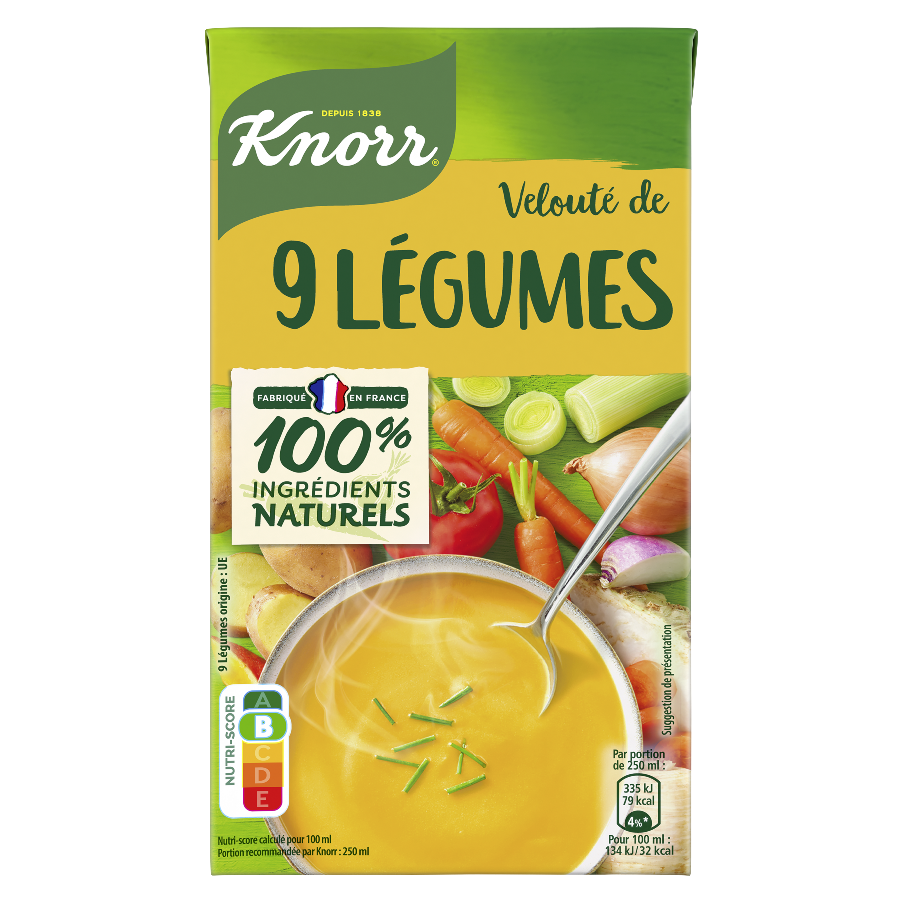 KNORR : Velouté de légumes francais - chronodrive