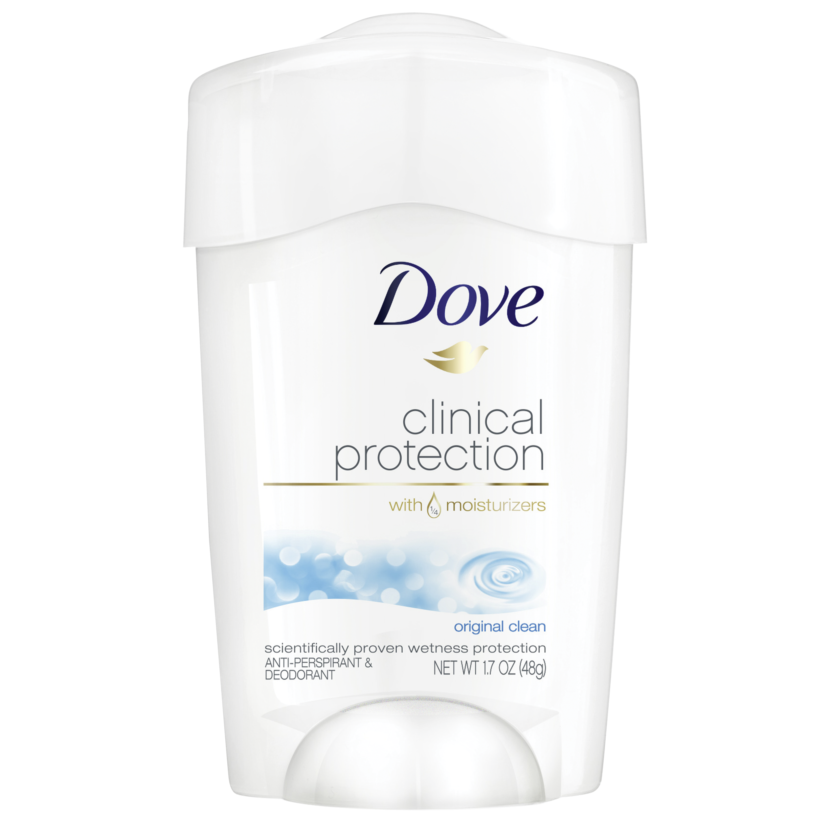 Dove Clinical Protection Original Clean Antiperspirant 1.7oz