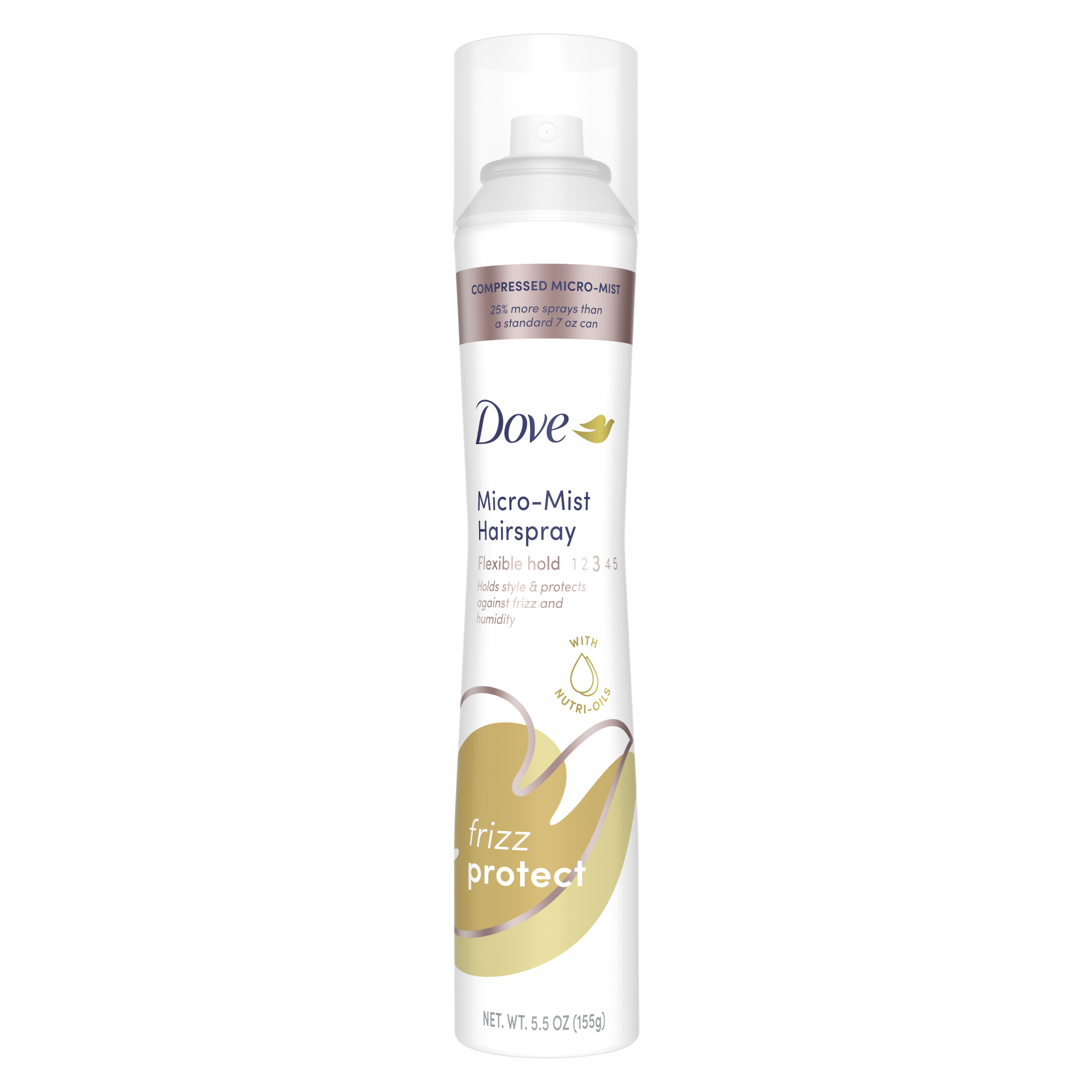 Dove Style+Care Compressed Flexible Hold Hair Spray 5.5oz