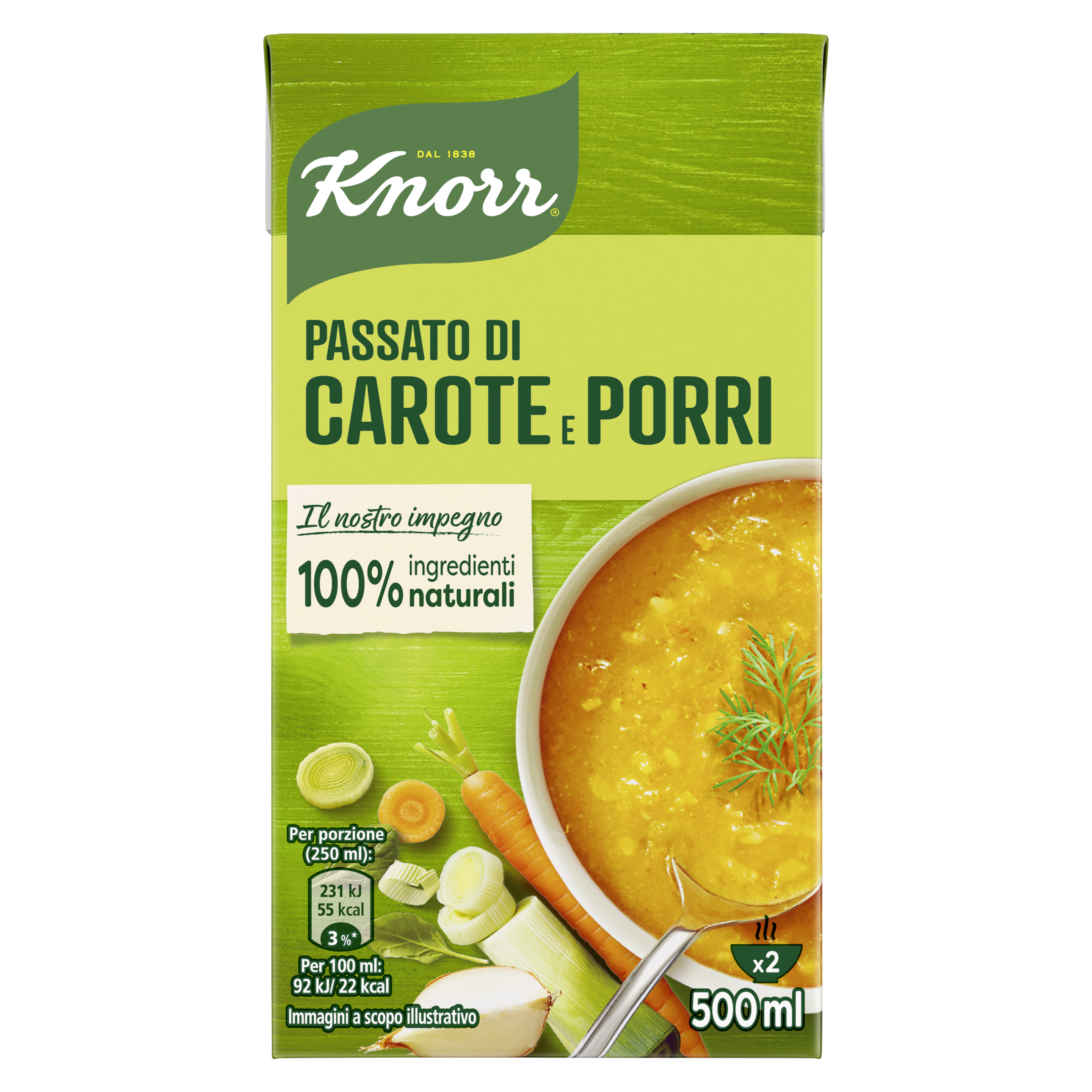 Passato di Carote e Porri