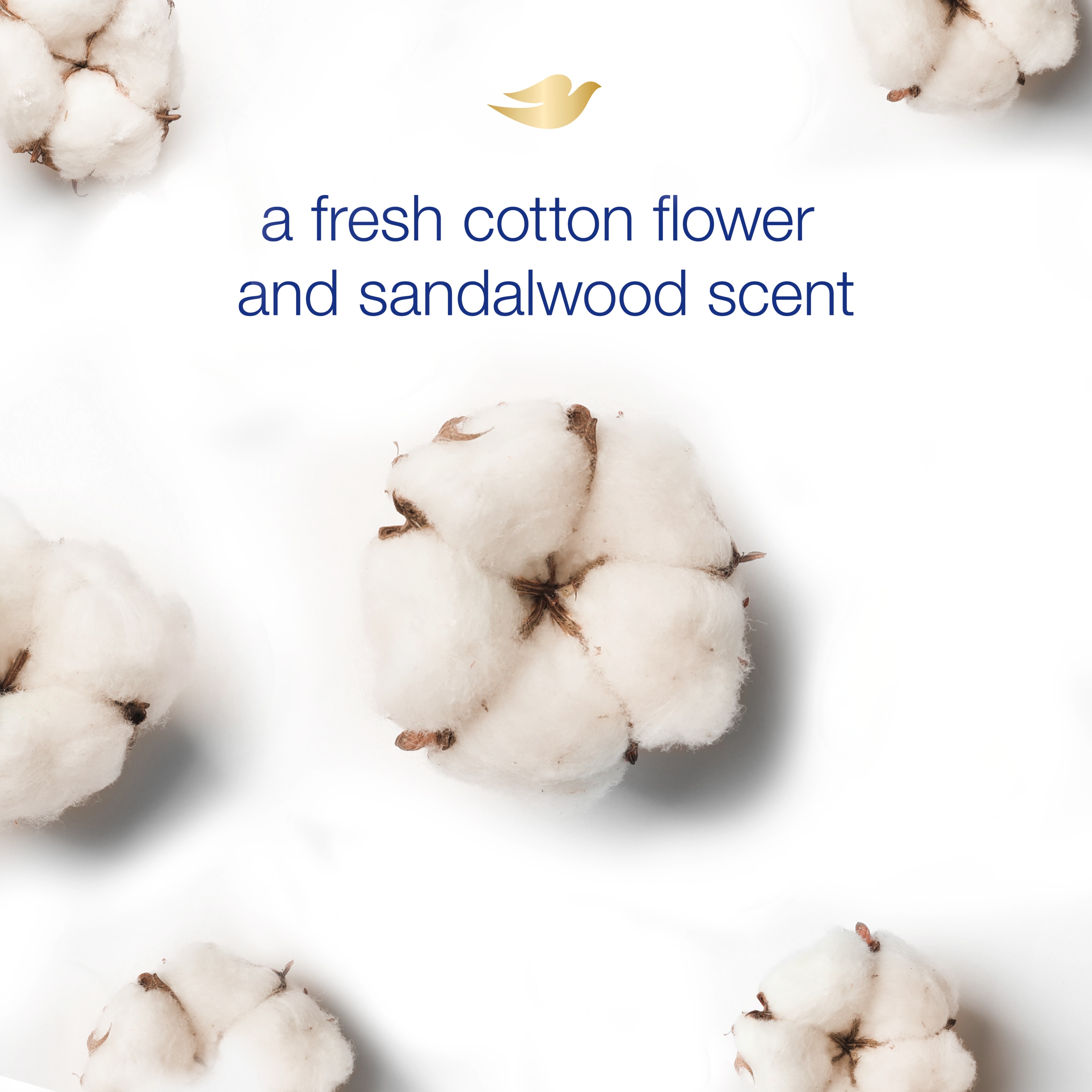 Dove Aluminum Free Deodorant Stick Cotton Flower & Sandalwood