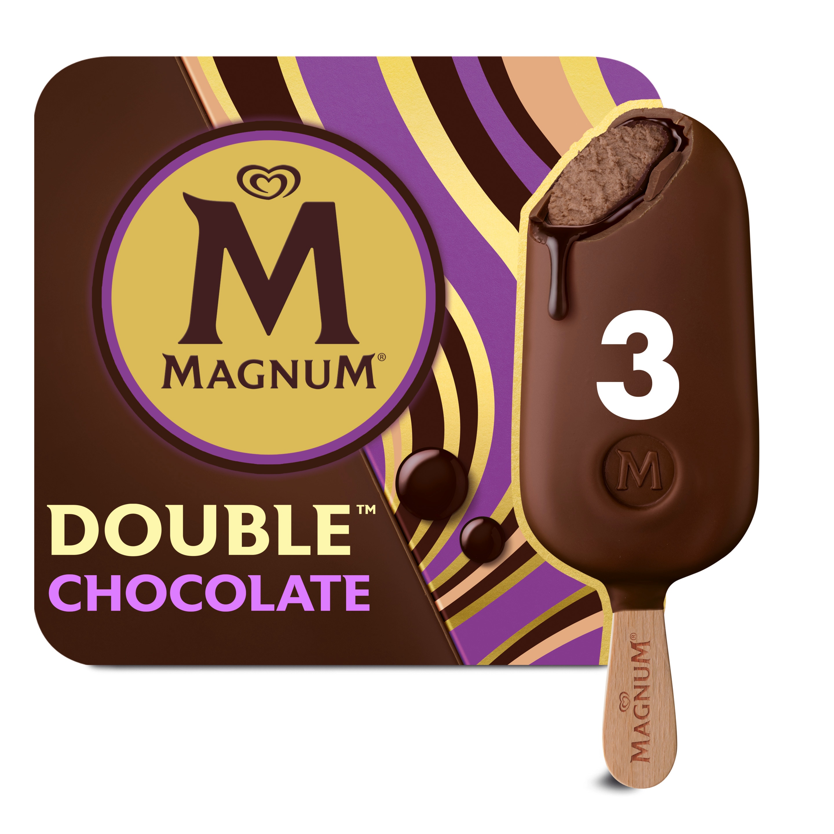 Magnum Double Chocolate x3