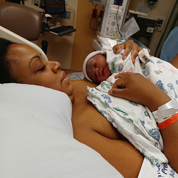 Baby Dove Fund Recipient Jamila Turner