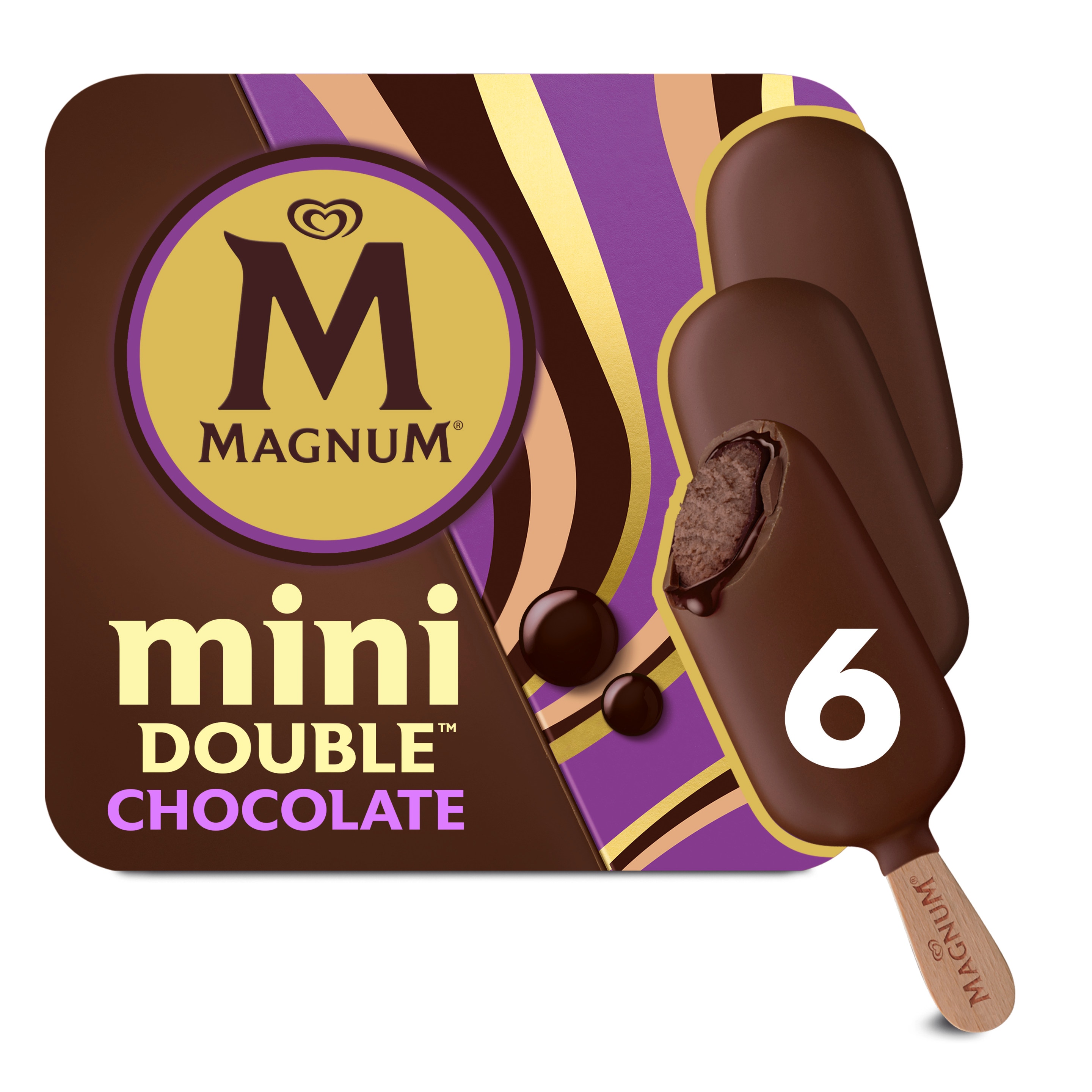 Magnum Mini Double Chocolate x6