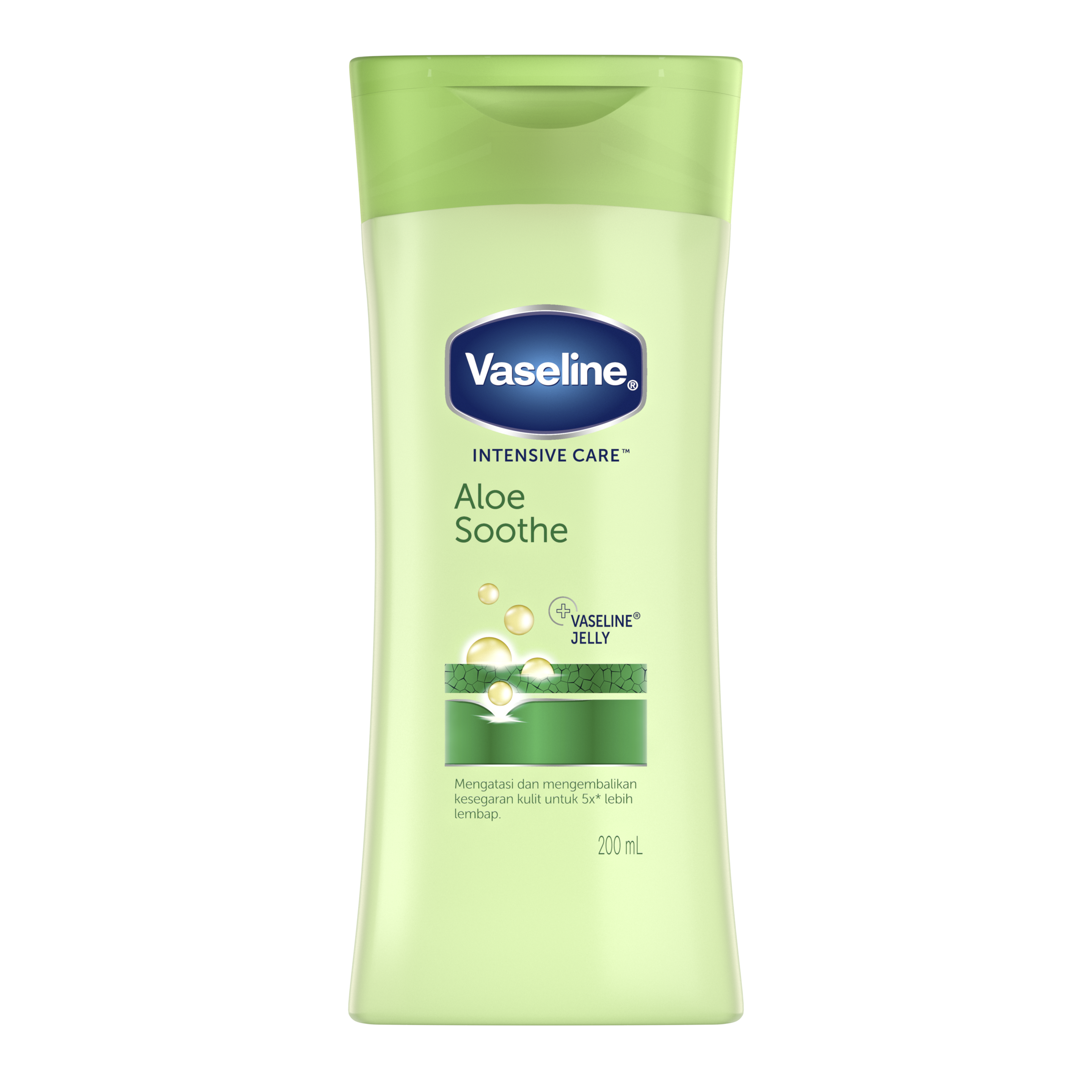 Vaseline INTENSIVE CARE HAND BODY LOTION  ALOE SOOTHE  200ML packshot