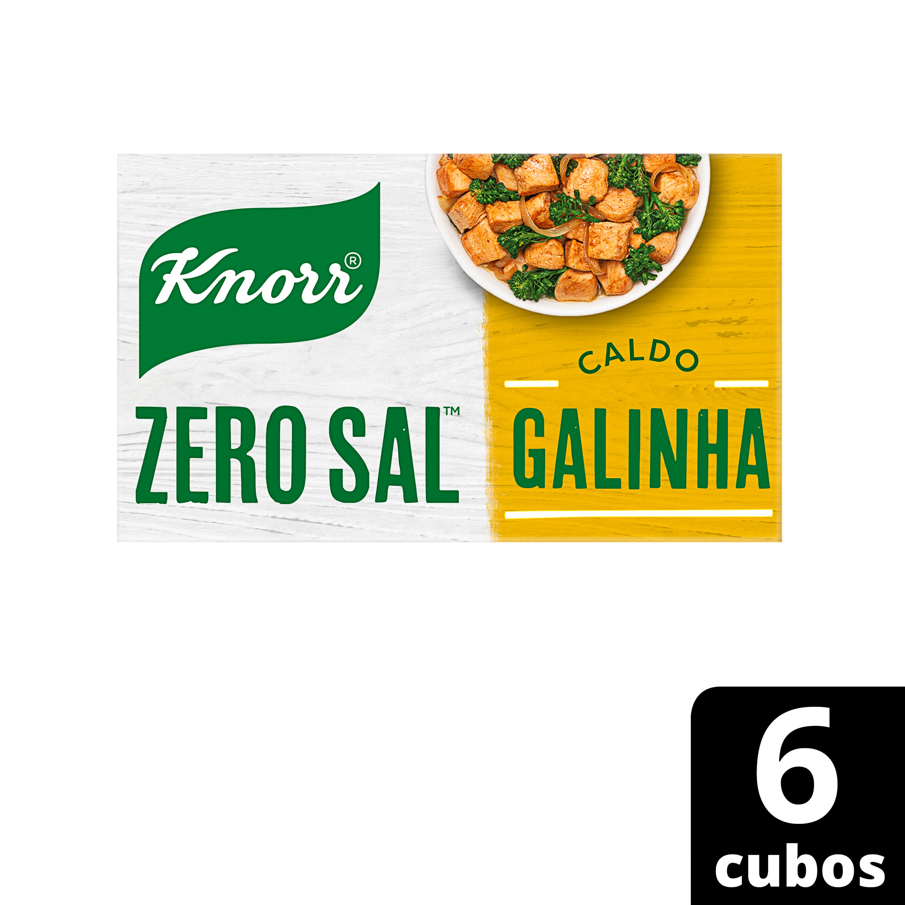 Caldo Knorr Zero Sal™ Galinha
