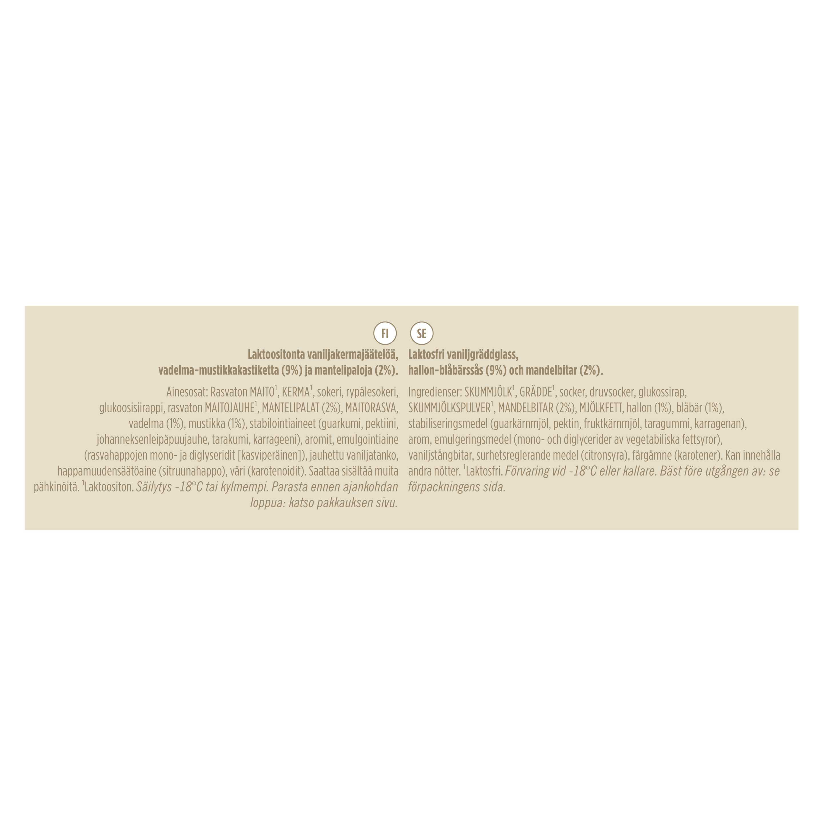 88849341 (Ingredient Label)