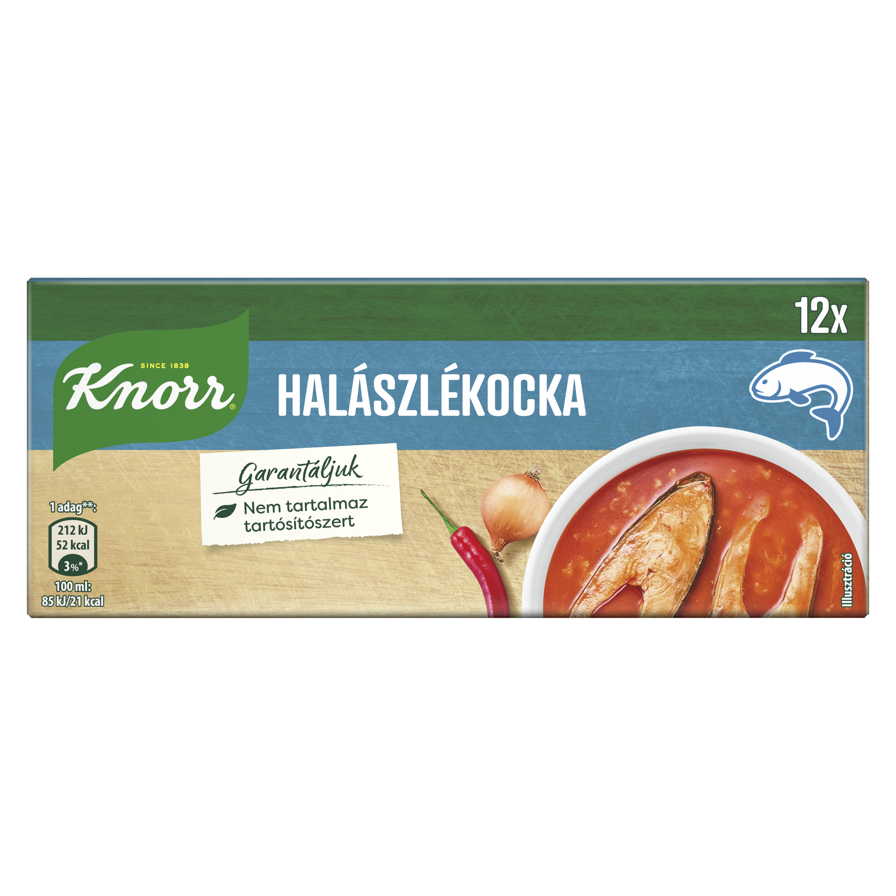 Knorr Halászlékocka 60 g / 120g