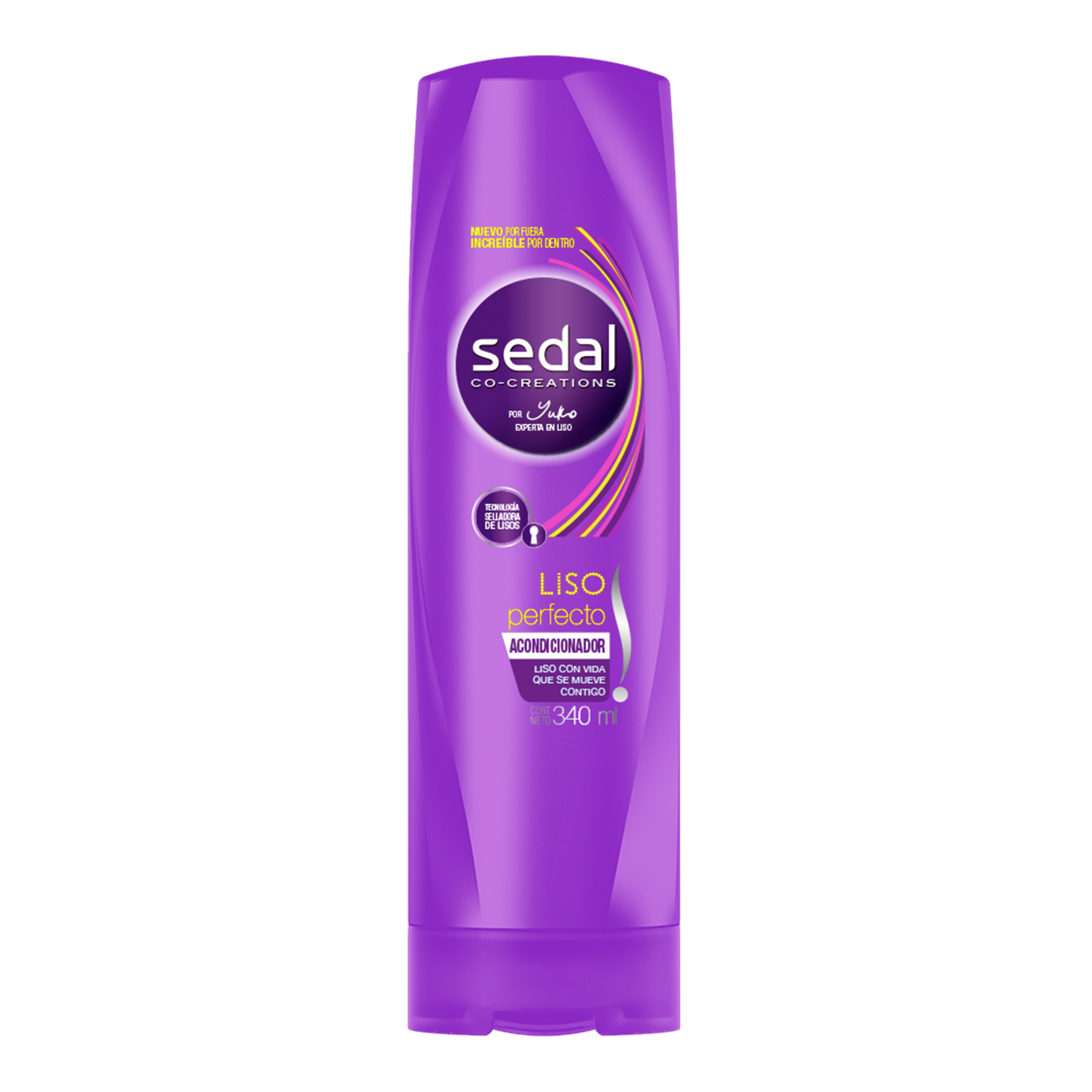 Imagen al frente del paquete Sedal Acondicionador Liso Perfecto 340 ml
