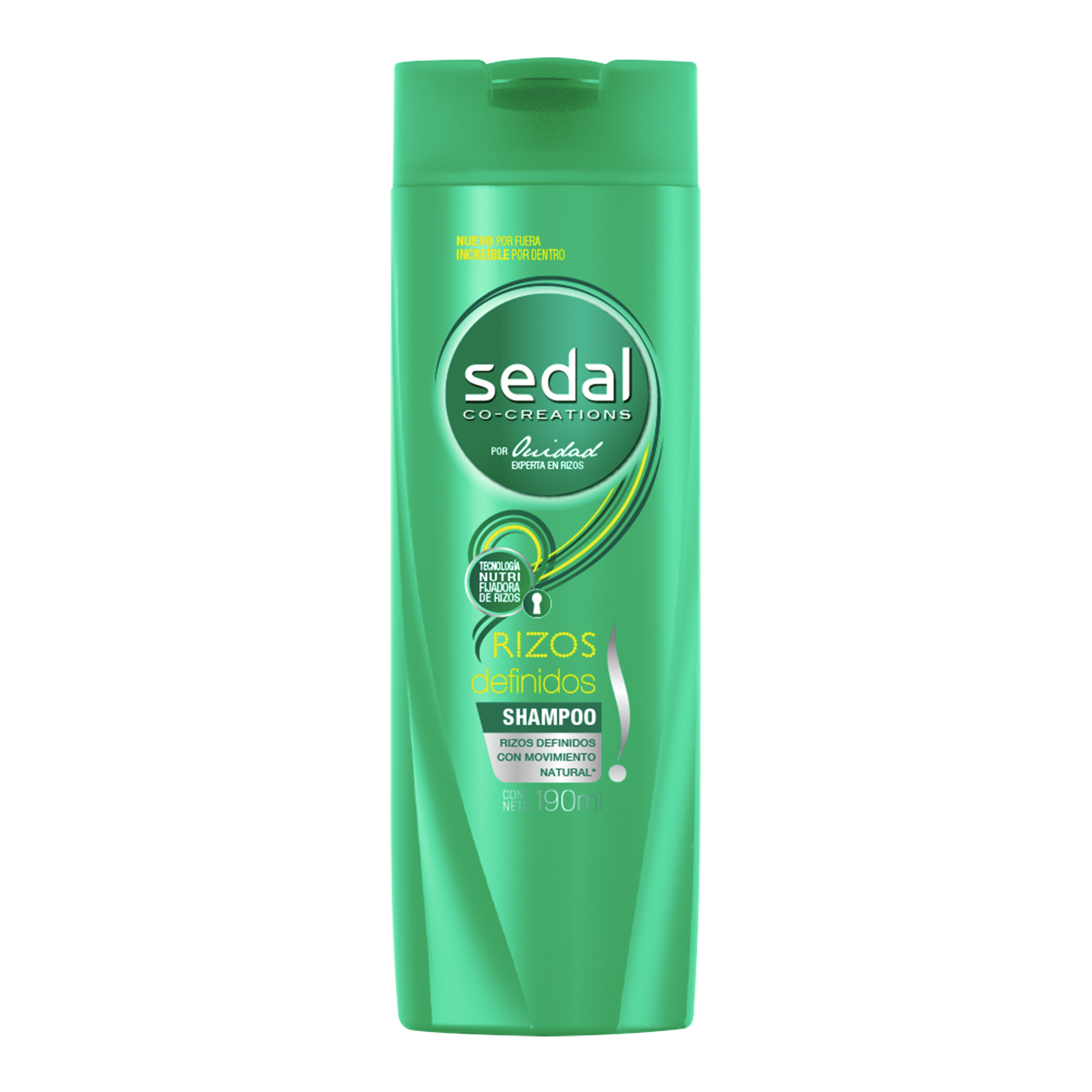 Imagen al frente del paquete Sedal Shampoo Rizos Definidos 190 ml
