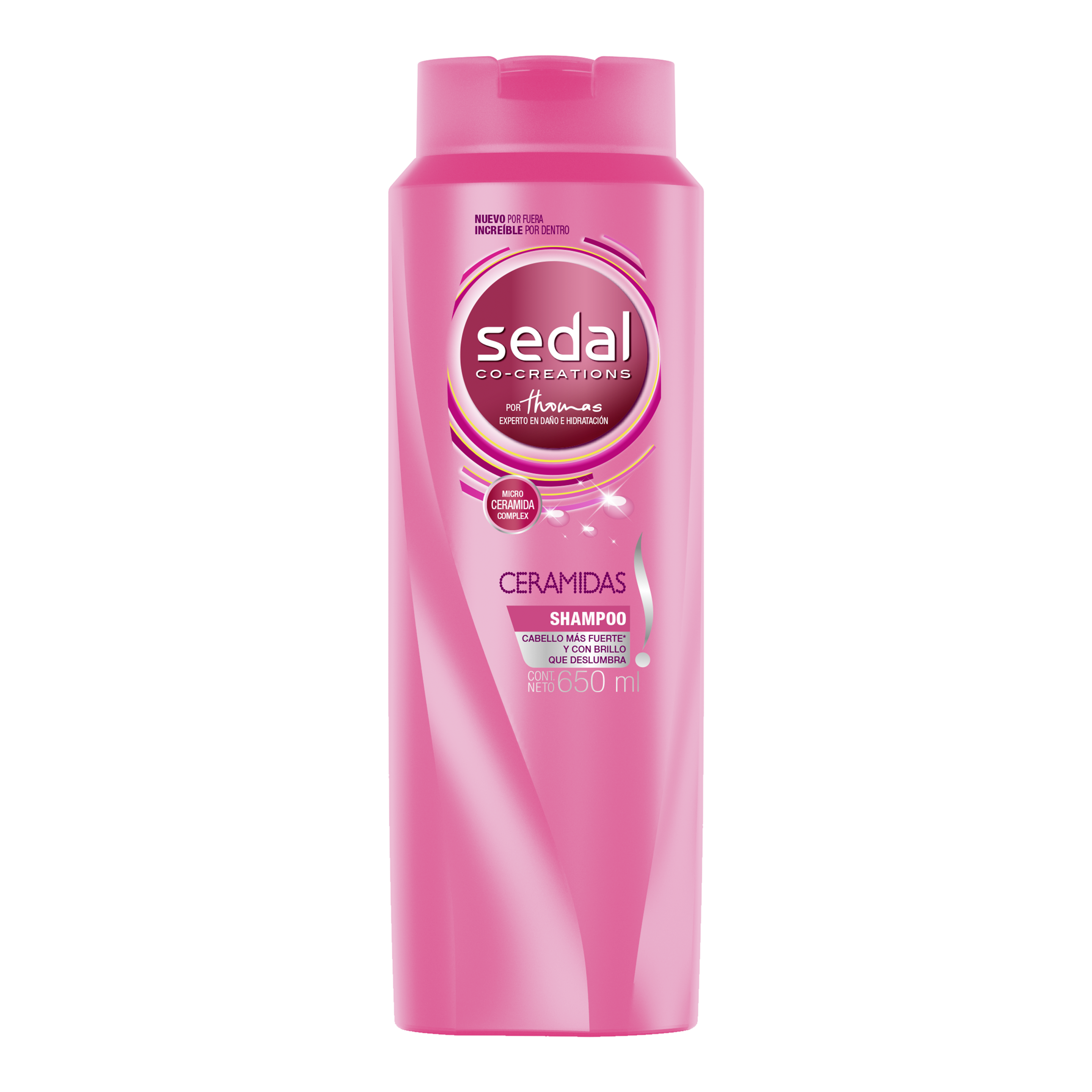 Imagen al frente del paquete Sedal Shampoo Ceramidas 650 ml