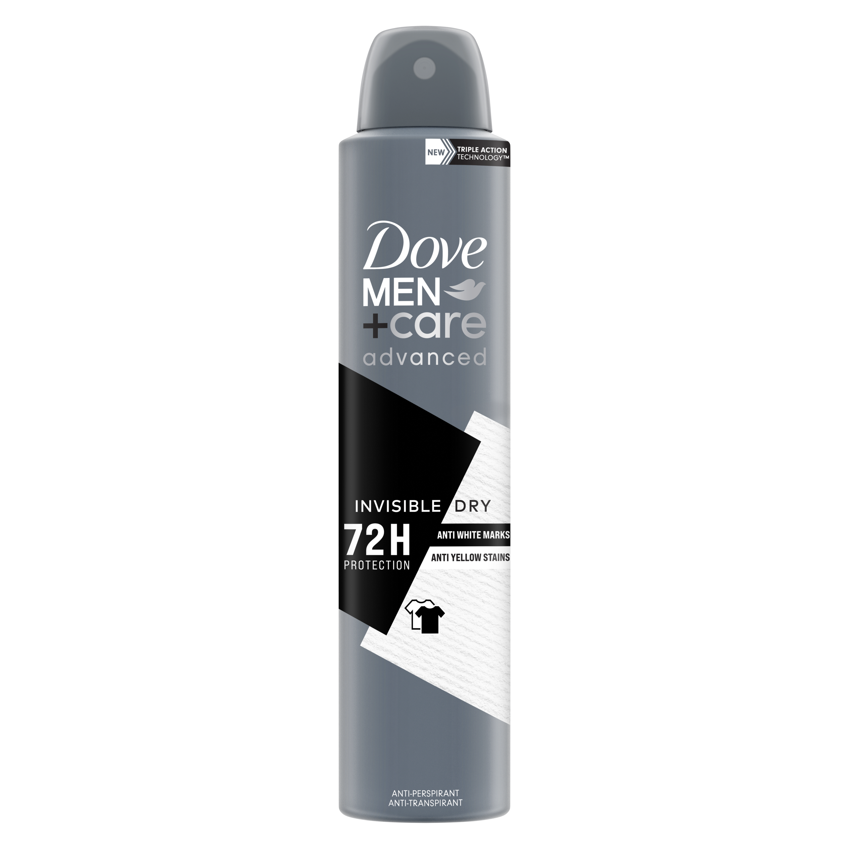 Men+Care Advanced Invisible Dry Antiperspirant Deodorant Aerosol 200ml