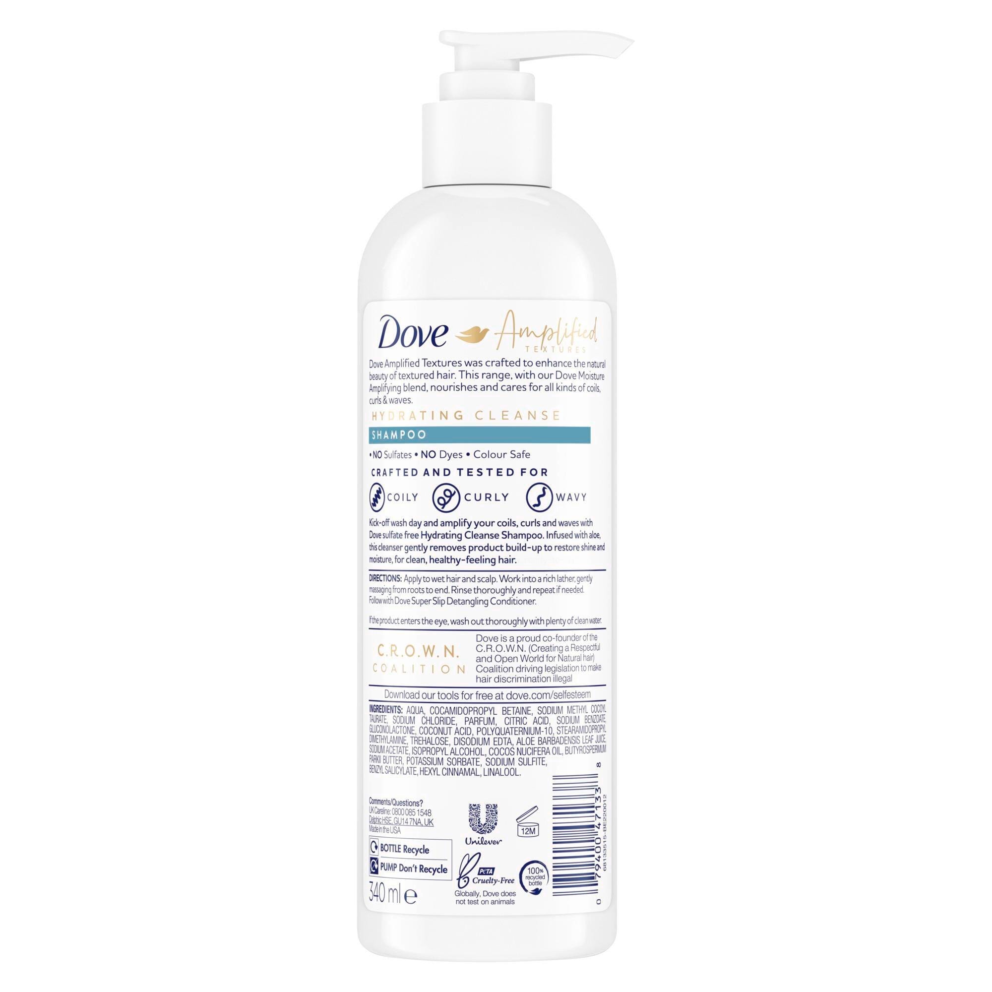 Amplified Textures Hydrating Cleanse Shampoo