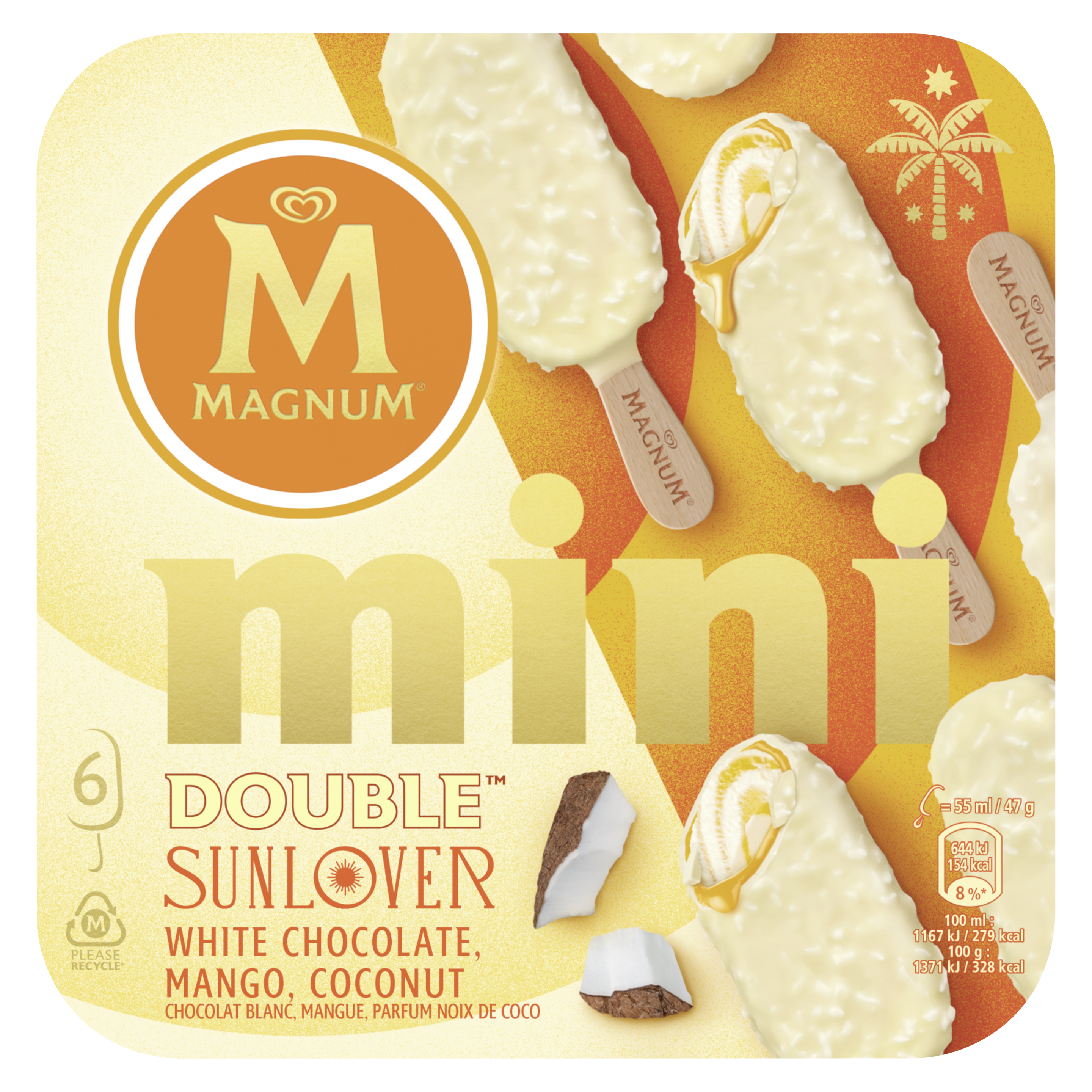 Multipack Magnum Mini Double SunLover