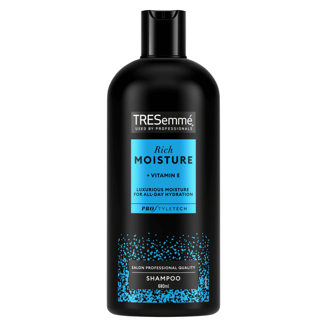 TRESemme  Rich Moisture luxurious moisture for all-day hydration Shampoo for dry, damaged hair 6x 680 ml