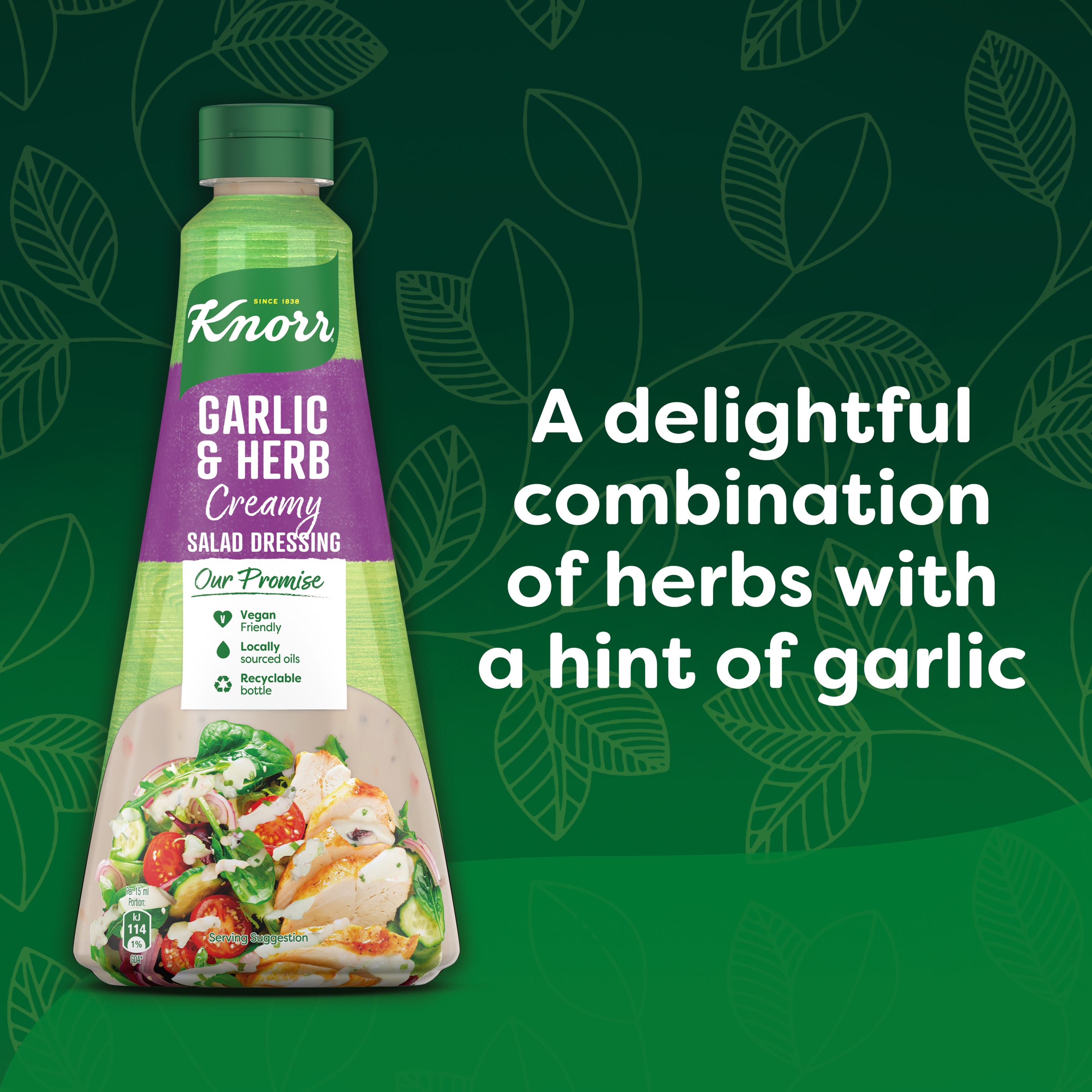 Knorr Creamy Garlic & Herb Salad Dressing