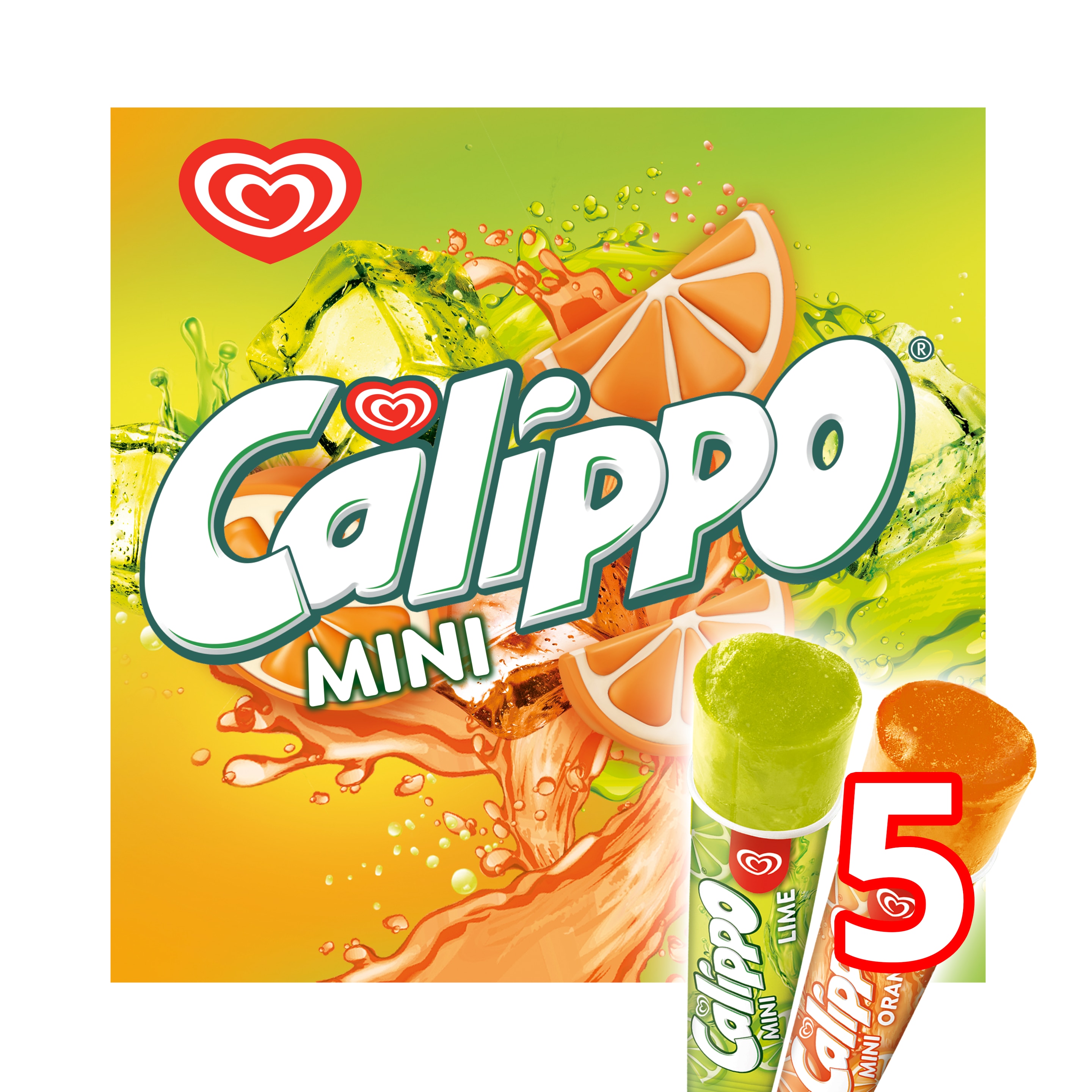 Calippo Mini Mix 5 x 80 ml - Eskimo Österreich