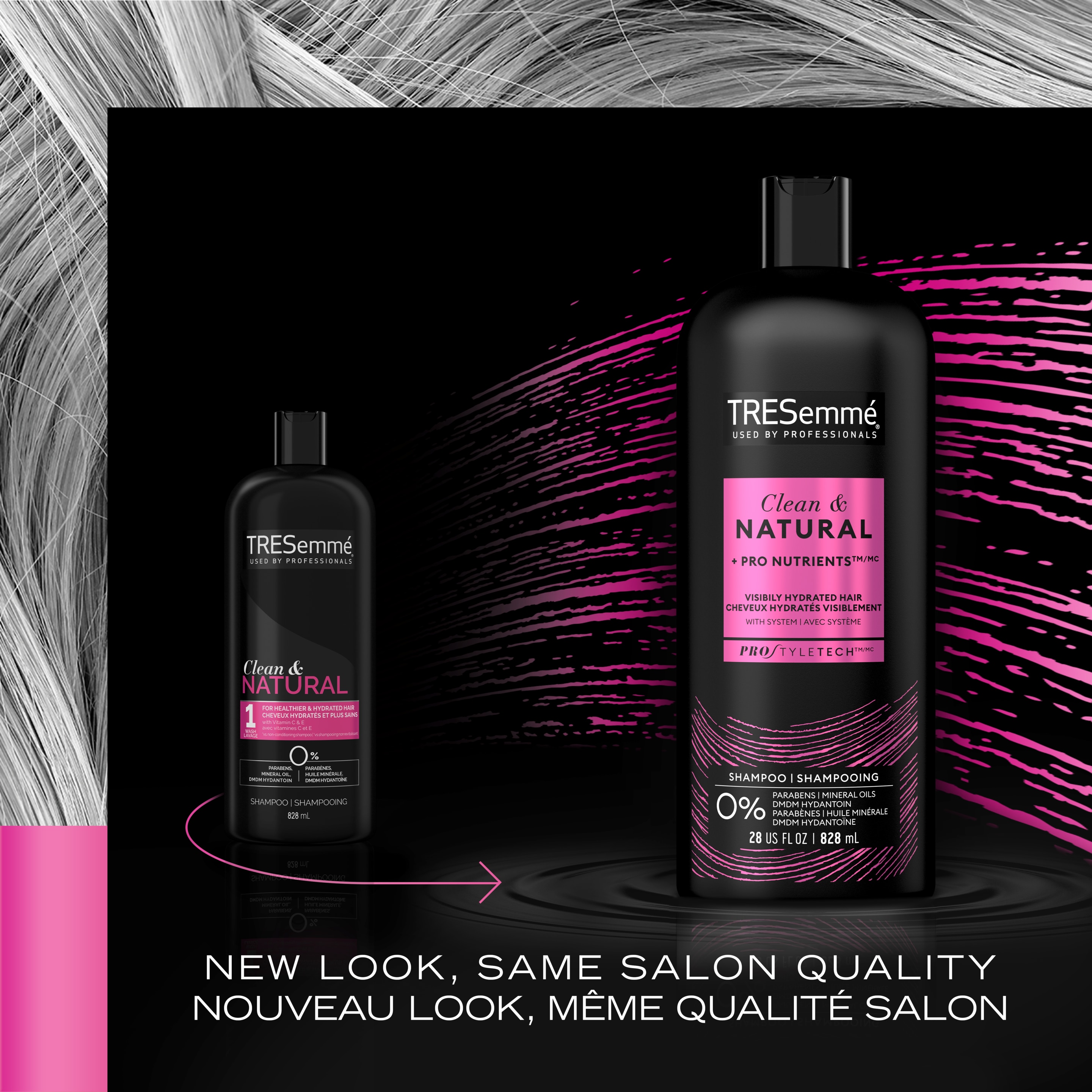 TRESemmé Clean & Natural Shampoo 828ml