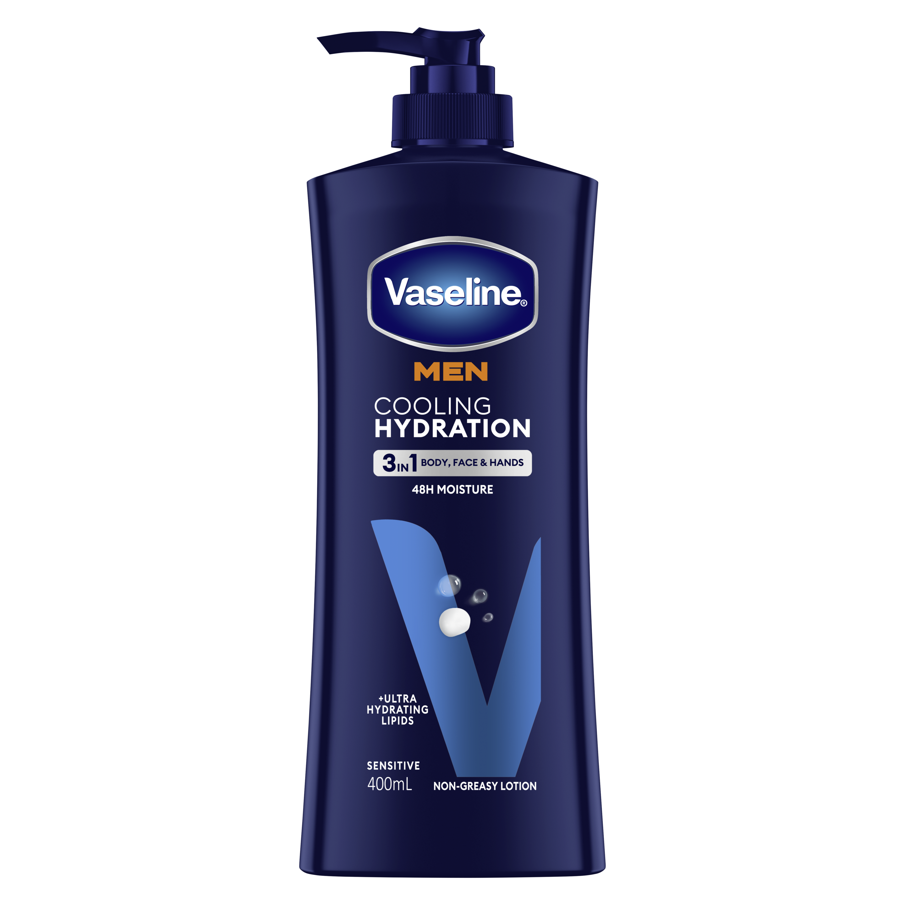 Vaseline® Men Cooling Hydration Lotion 400mL