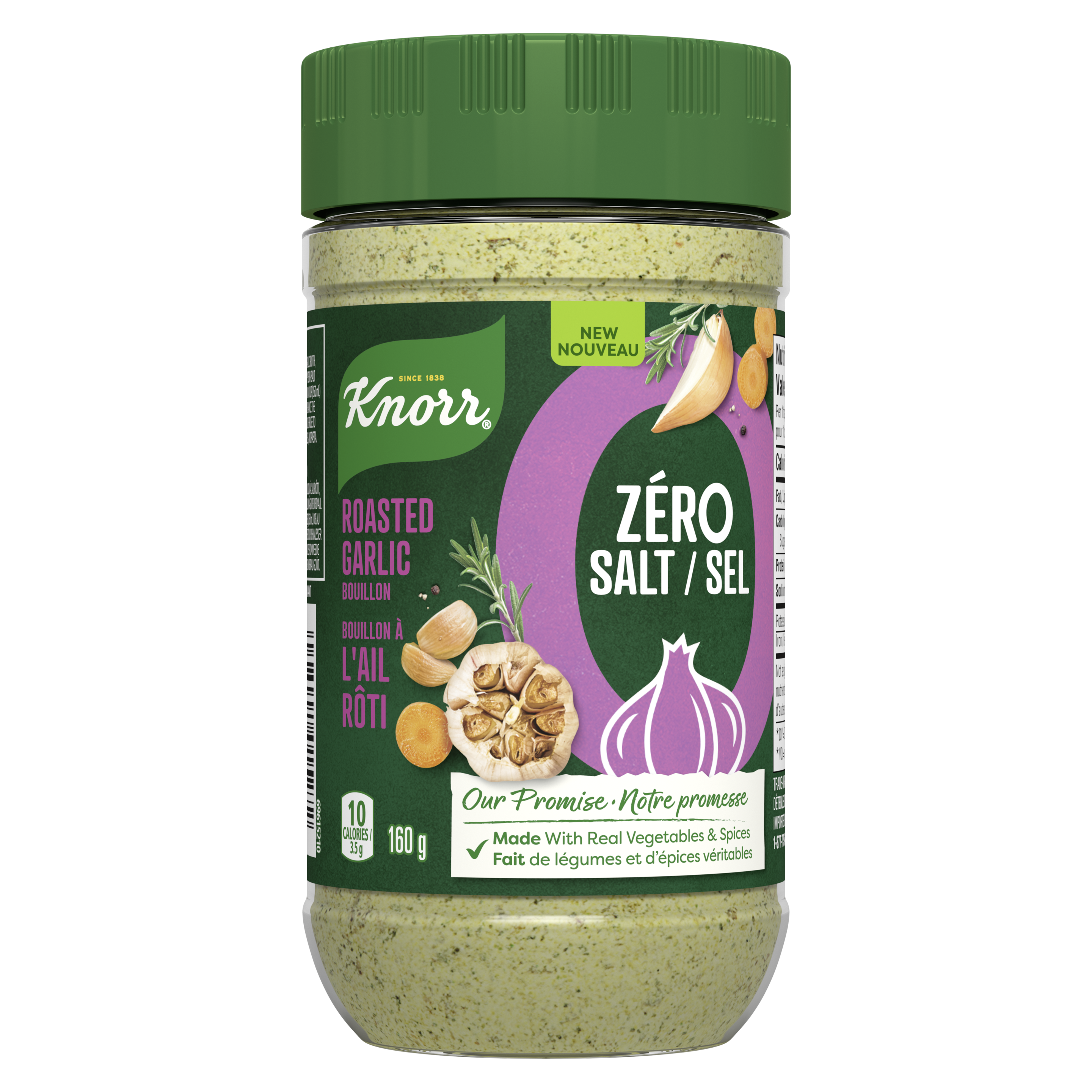 Knorr® Zero Salt Roasted Garlic Bouillon