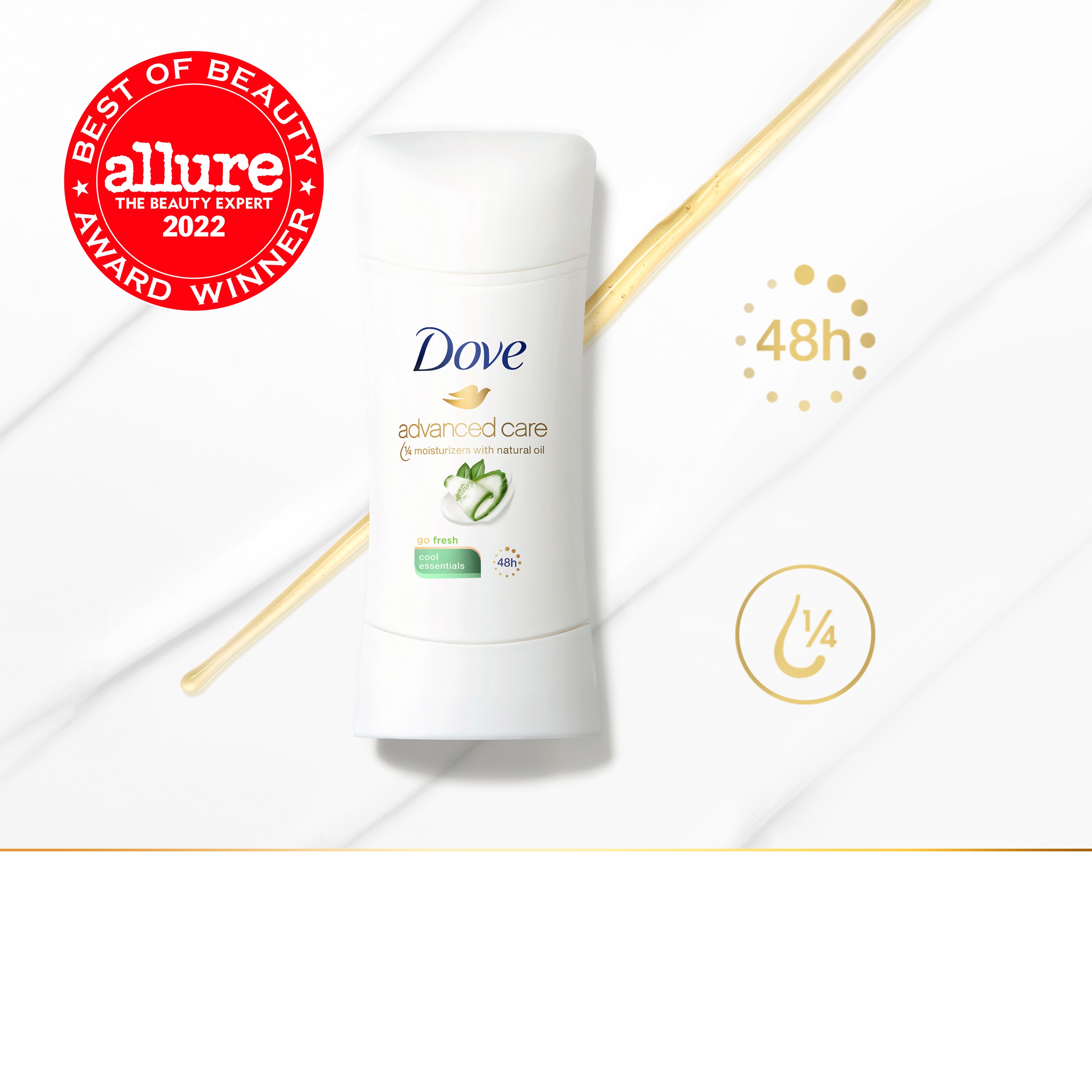 Dove Advanced Care Cool Essentials Antiperspirant 2.6 oz