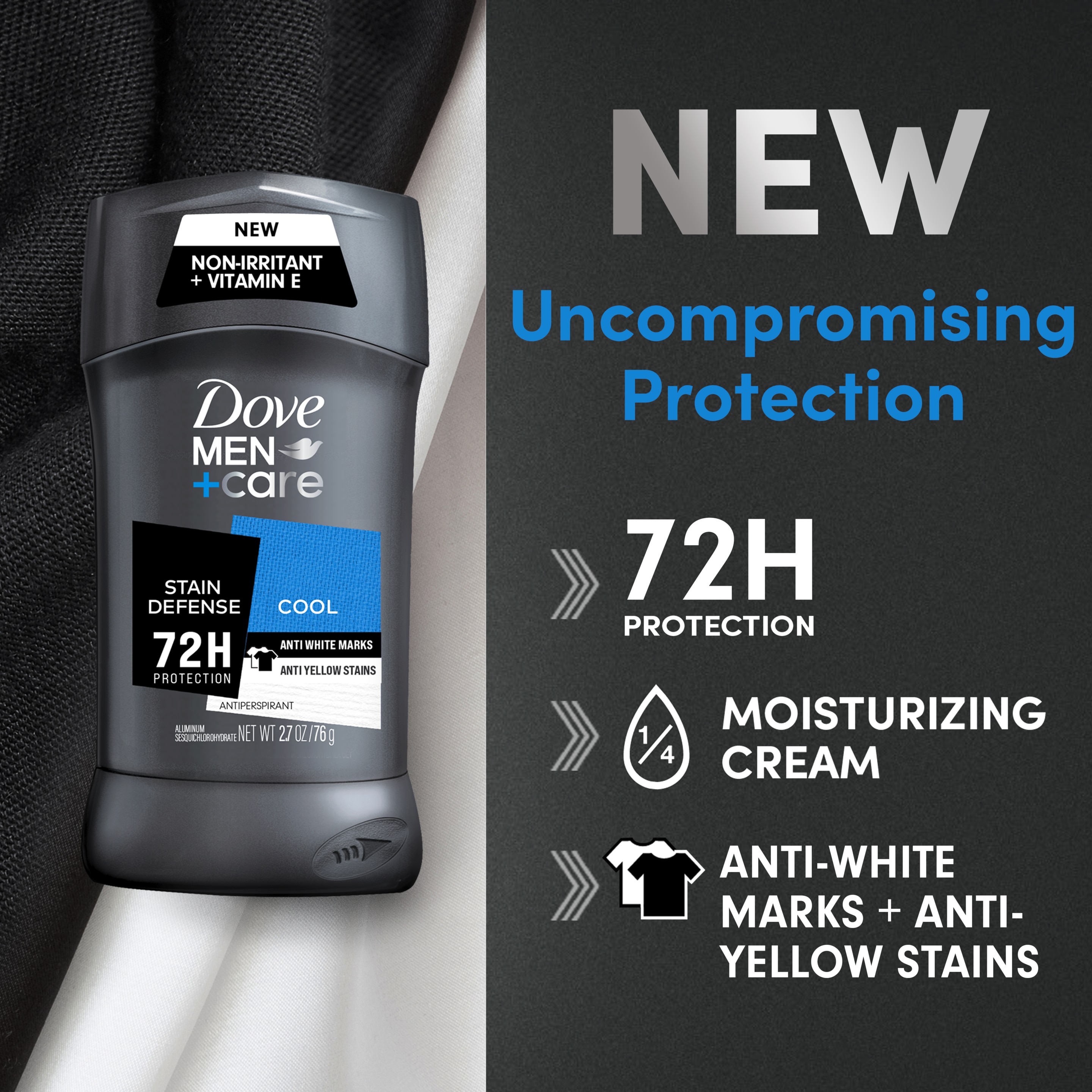 Men+Care Stain Defense Cool Antiperspirant Deodorant