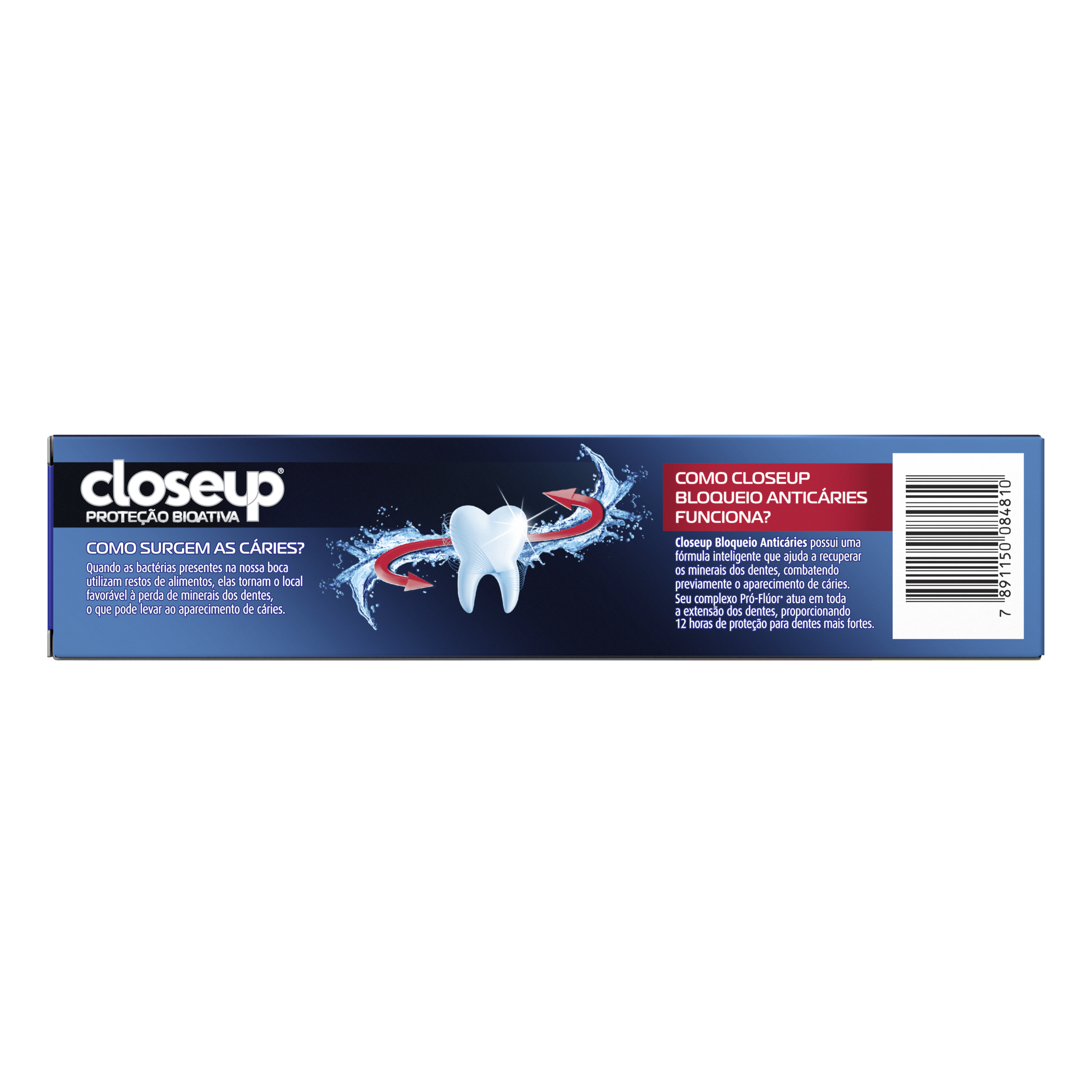 Closeup Proteção Bioativa Bloqueio Anticáries 150g trás