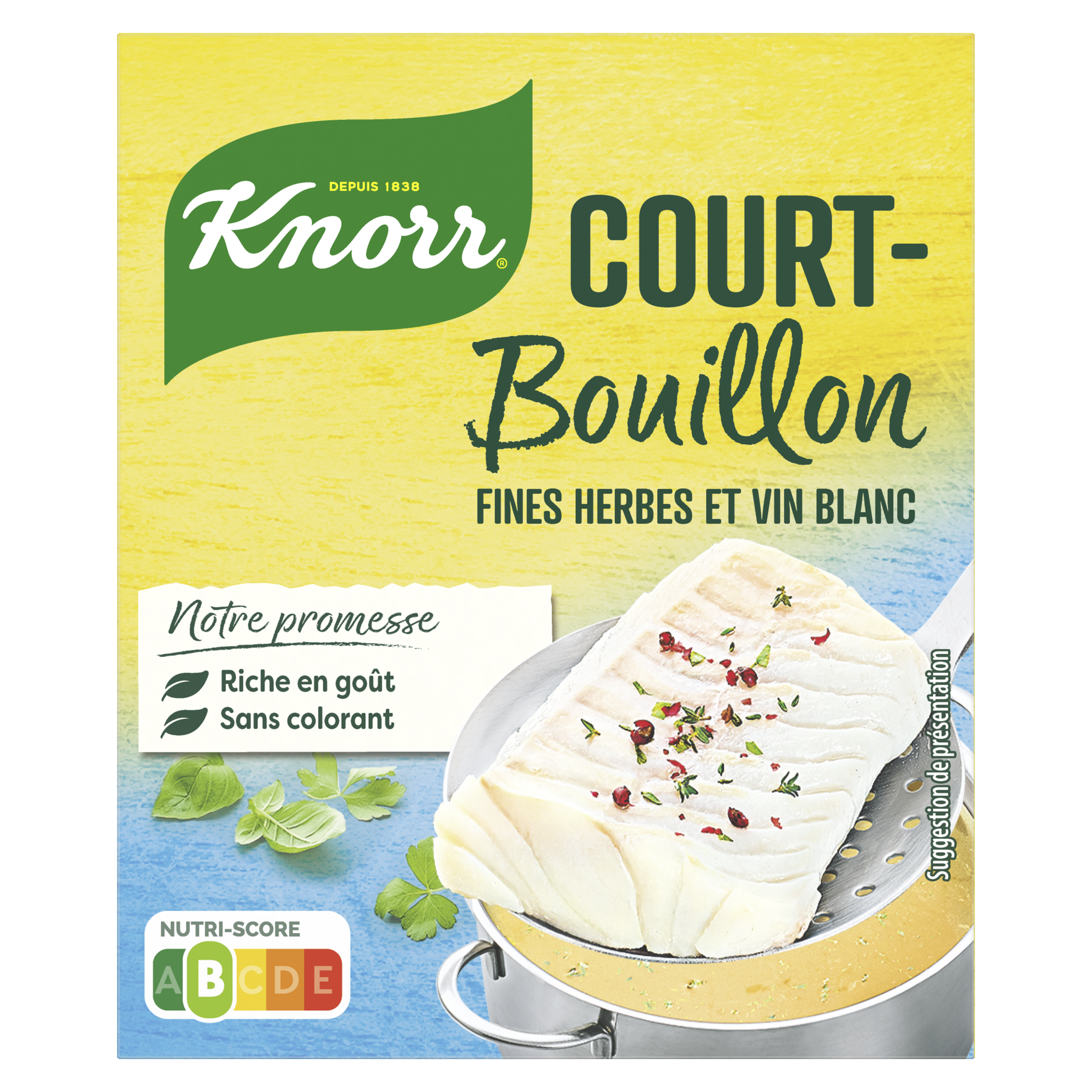 Court-Bouillon Fines Herbes et Vin Blanc
