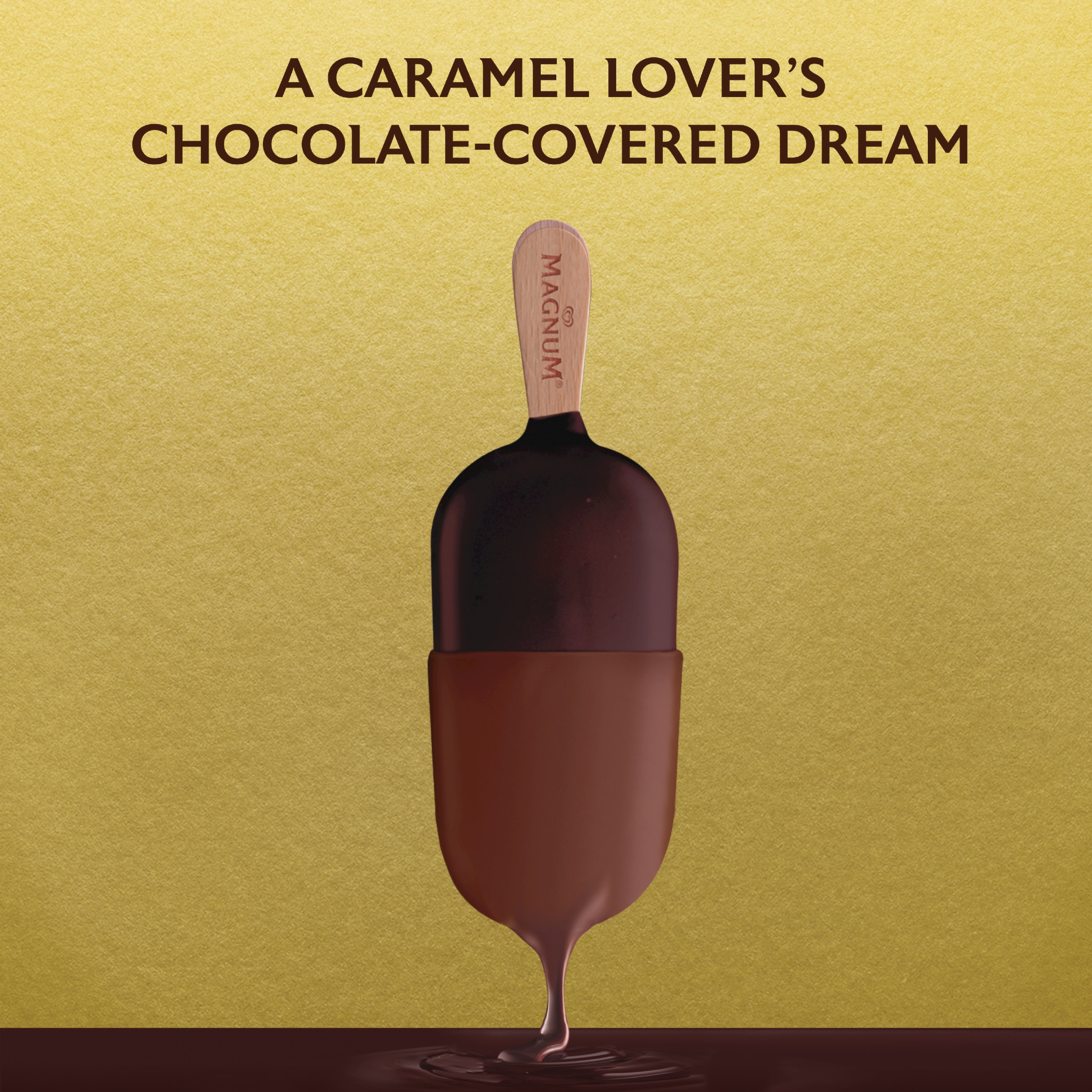 Caramel Duet Ice Cream Bar