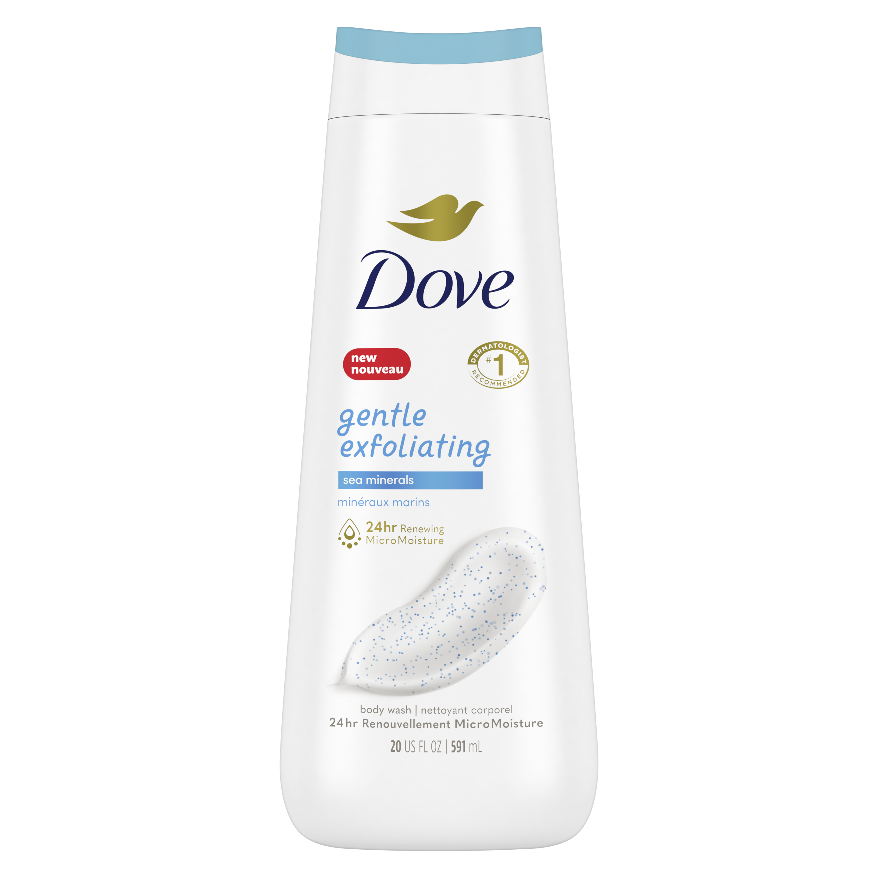 Dove Gentle Exfoliating Body Wash with Sea Minerals
